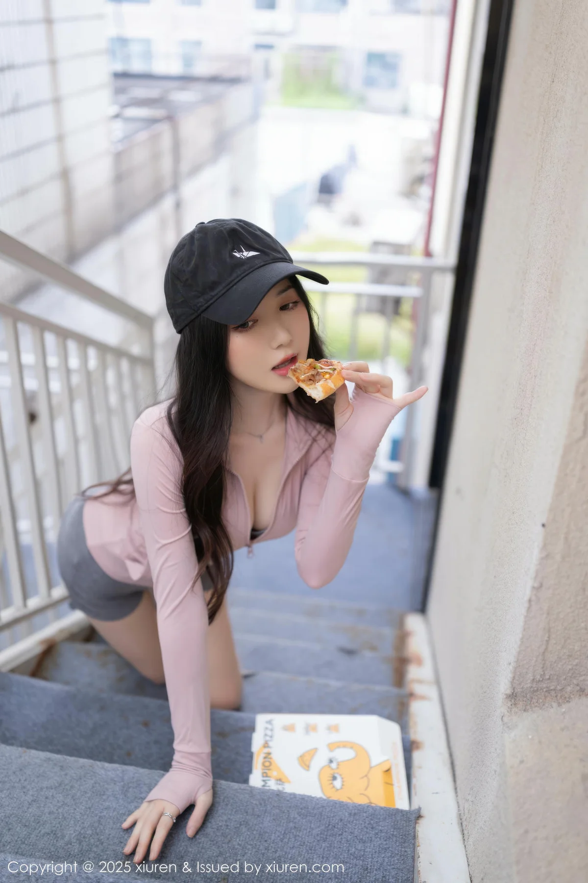 XiuRen 秀人 No.10542 鱼子酱Fish 粉色上衣短裤 - 10