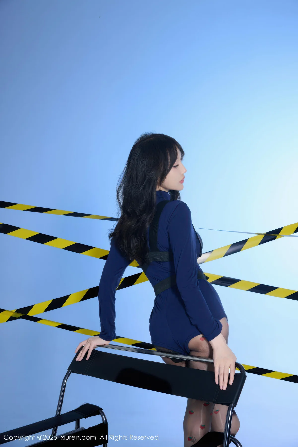 XiuRen 秀人 No.10544 玥儿玥er 蓝色制服诱惑 - 10