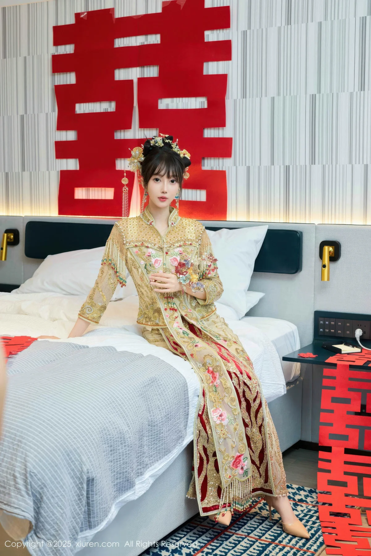 XiuRen 秀人 No.10567 玥儿玥er 婚纱制服诱惑 - 8