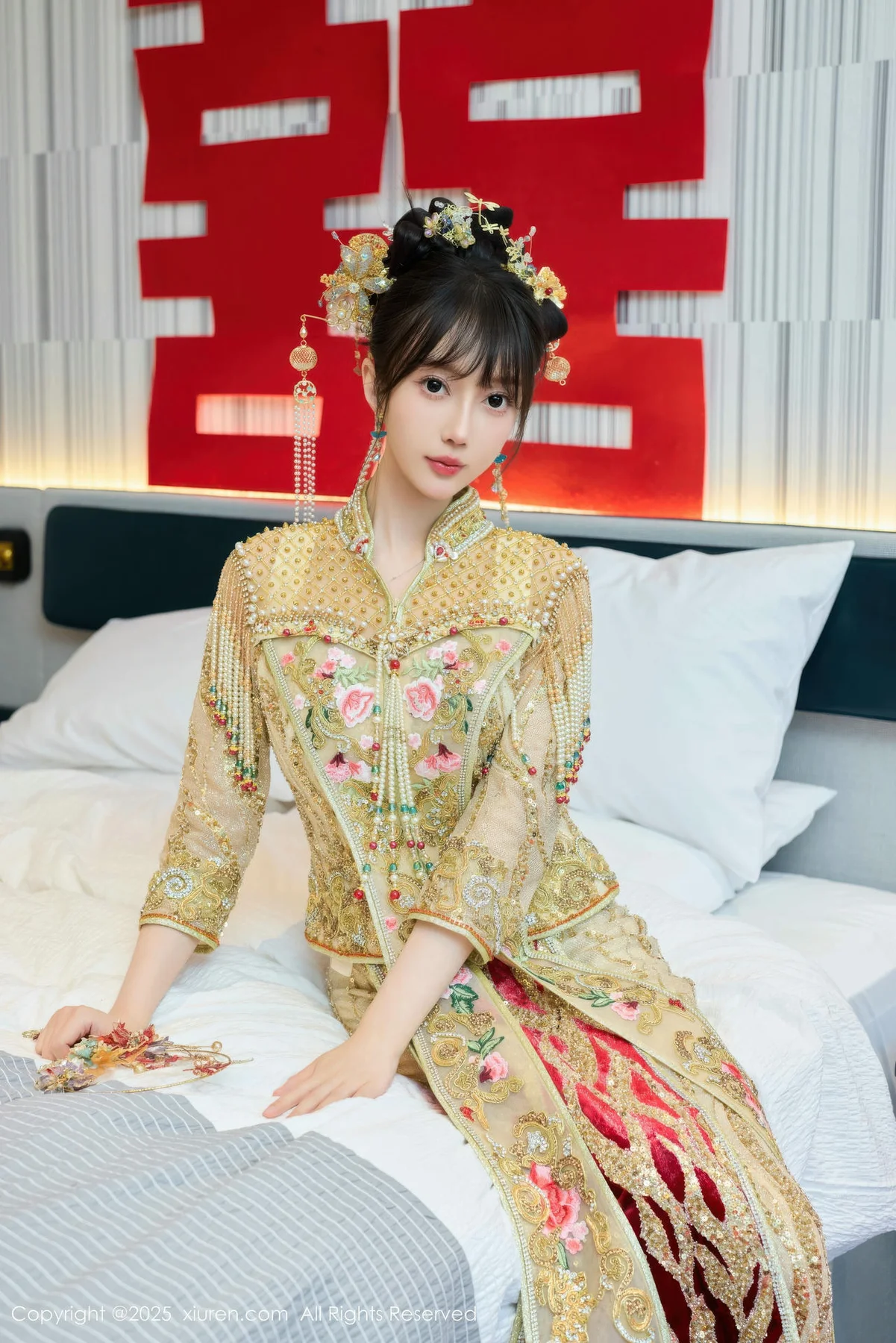 XiuRen 秀人 No.10567 玥儿玥er 婚纱制服诱惑 - 10