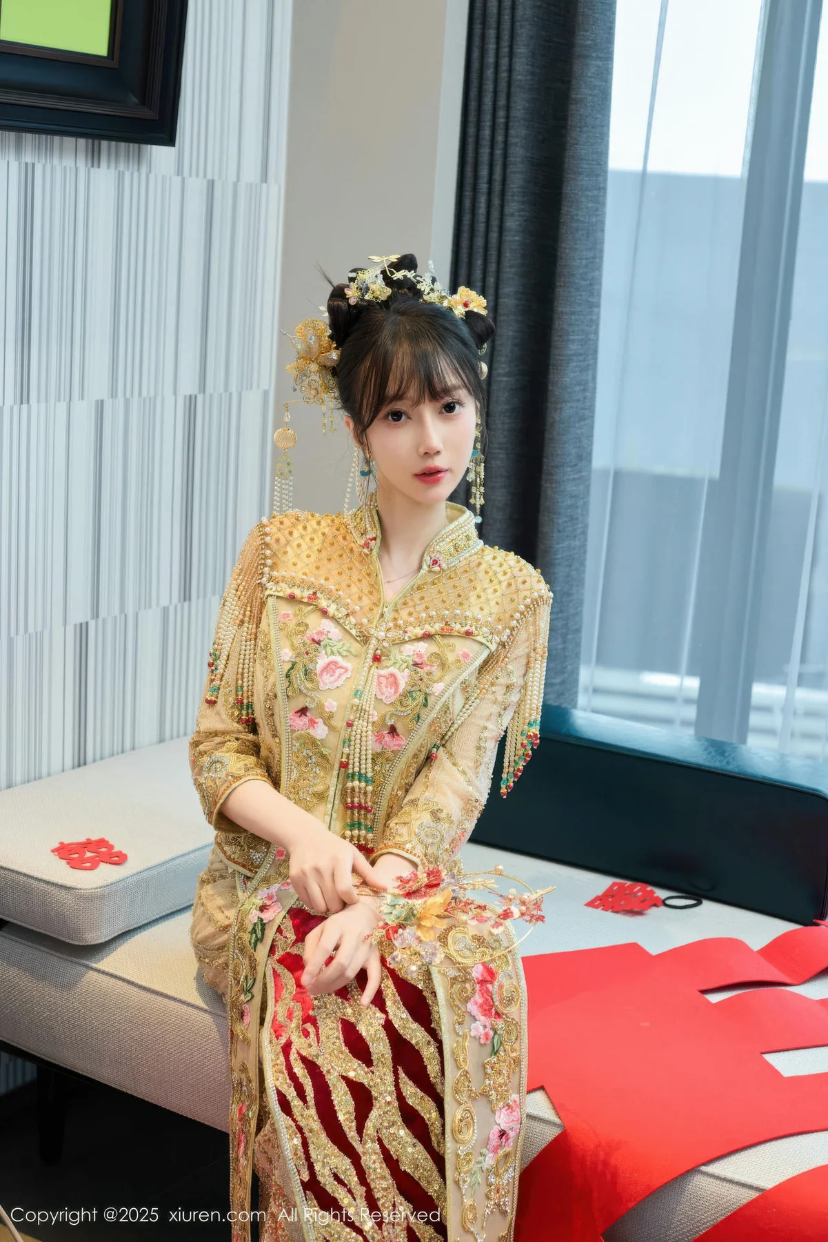 XiuRen 秀人 No.10567 玥儿玥er 婚纱制服诱惑 - 3