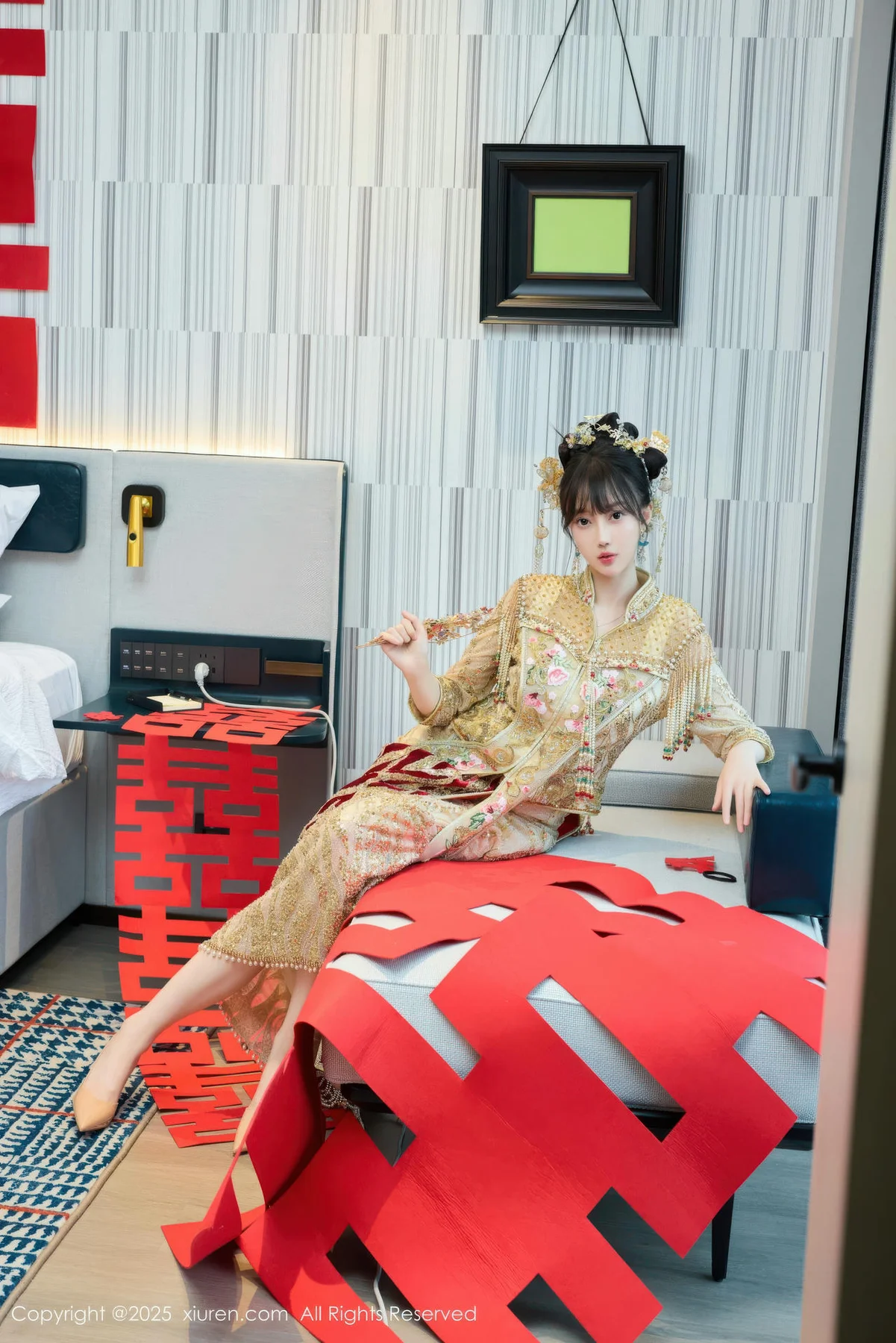XiuRen 秀人 No.10567 玥儿玥er 婚纱制服诱惑 - 4