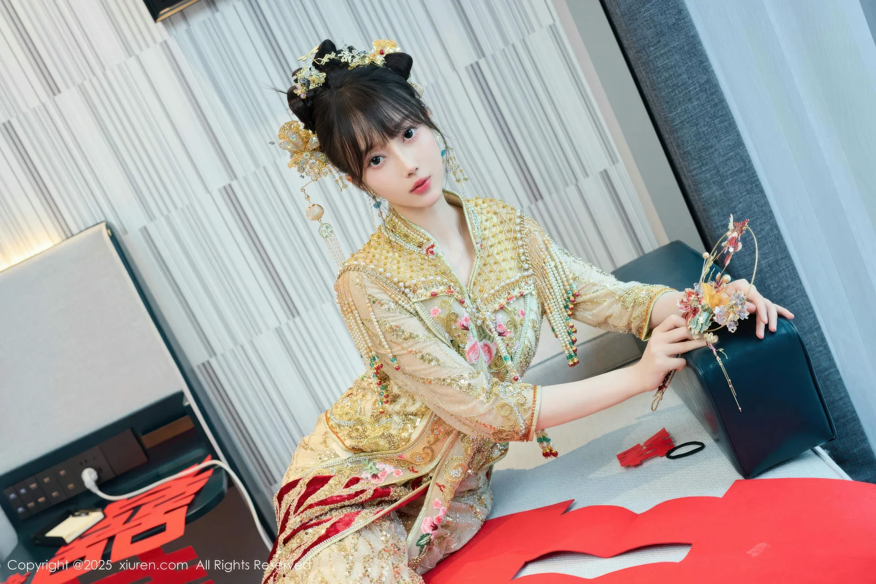 XiuRen 秀人 No.10567 玥儿玥er 婚纱制服诱惑 - 6