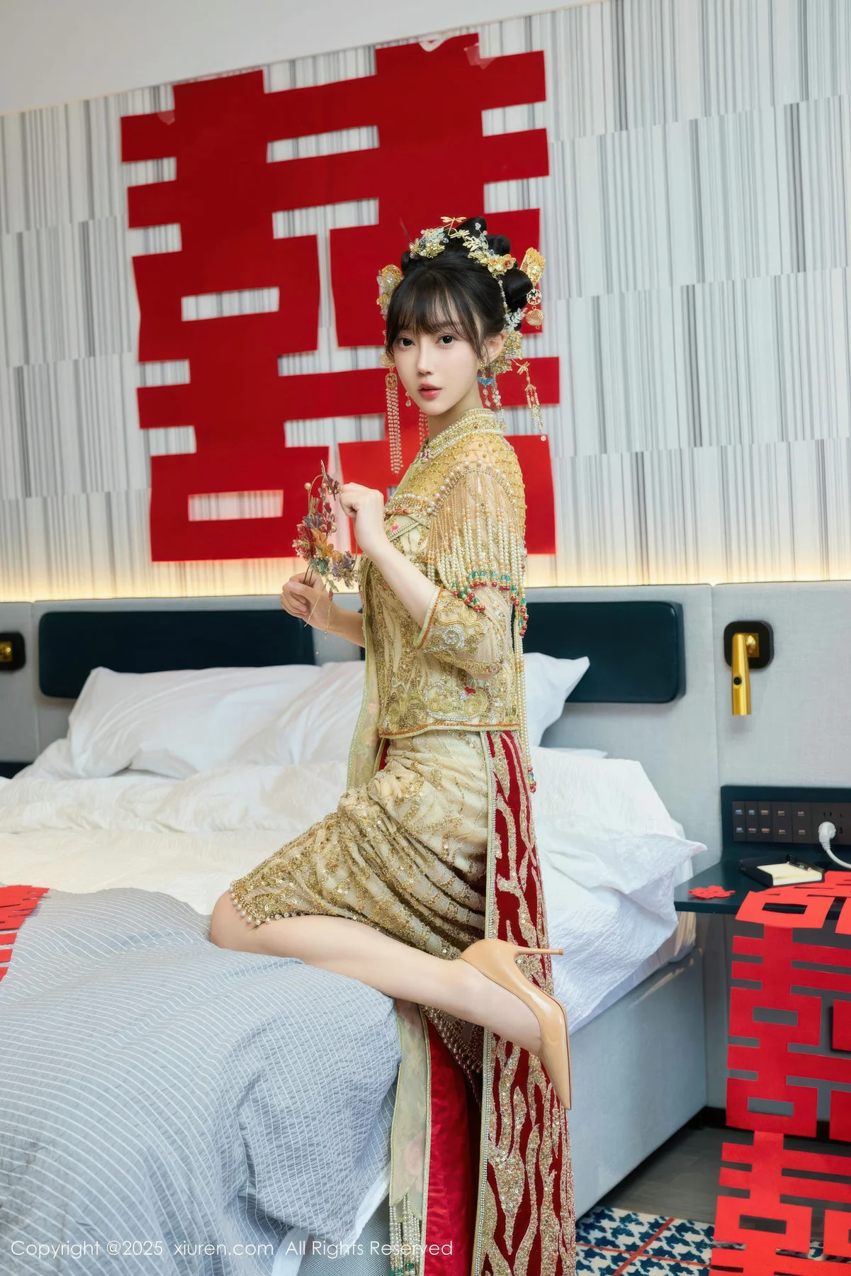 XiuRen 秀人 No.10567 玥儿玥er 婚纱制服诱惑 - 7