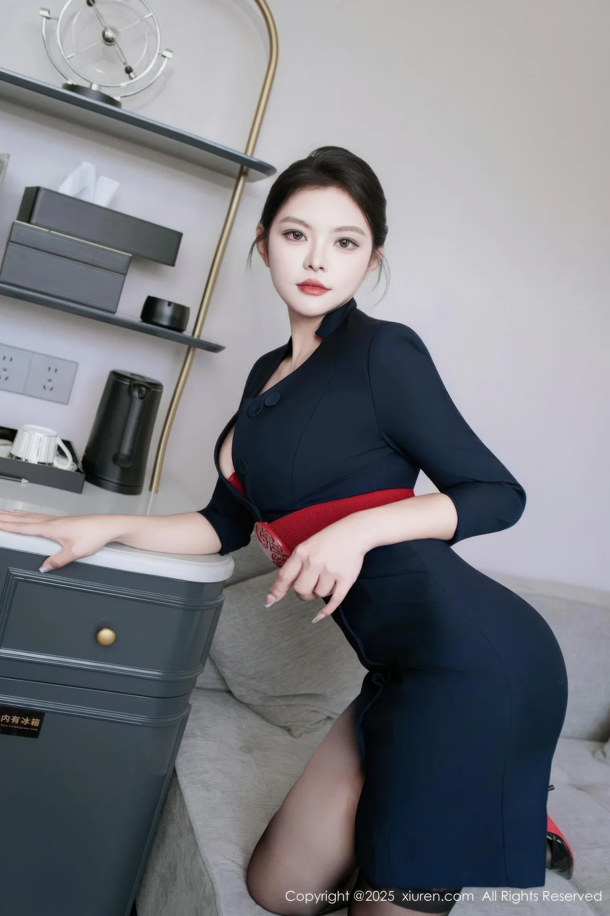 XiuRen 秀人 No.10574 冬安 魅惑黑丝 - 10