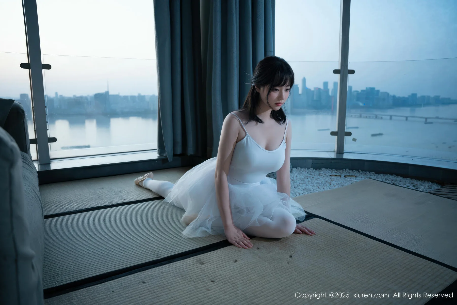 XiuRen 秀人 No.10575 软情 白色芭蕾服 - 8