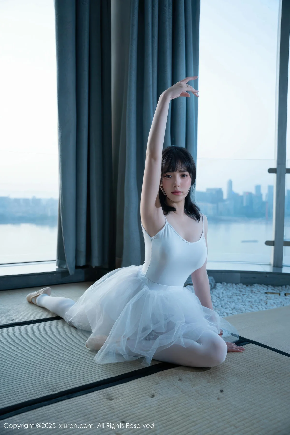 XiuRen 秀人 No.10575 软情 白色芭蕾服 - 10