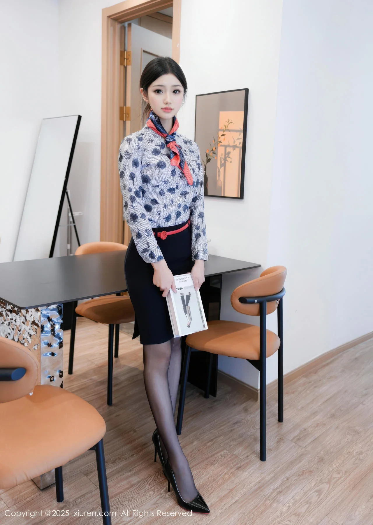 XiuRen 秀人 No.10579 琉璃ww 空姐制服诱惑 - 8