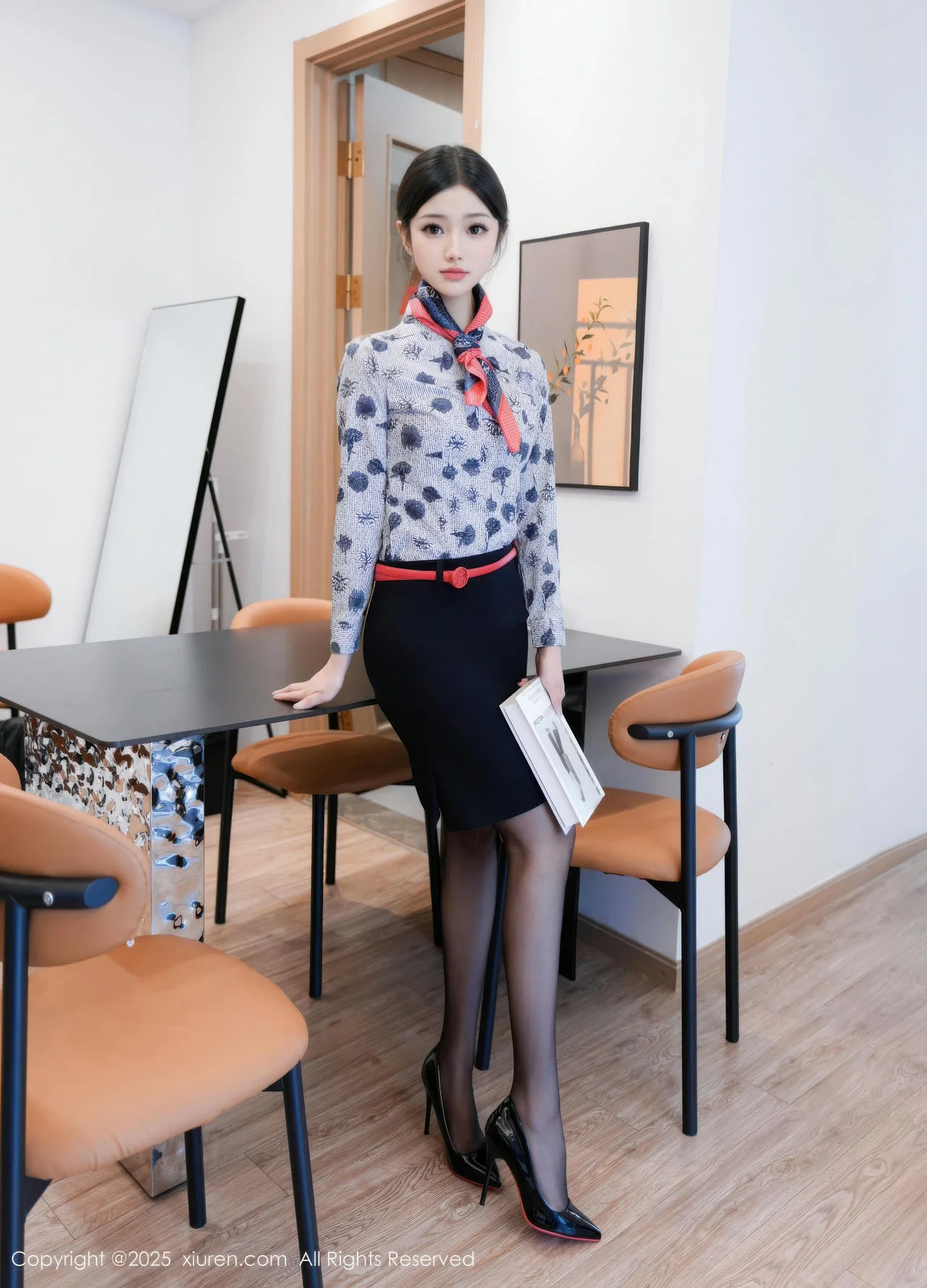 XiuRen 秀人 No.10579 琉璃ww 空姐制服诱惑 - 9