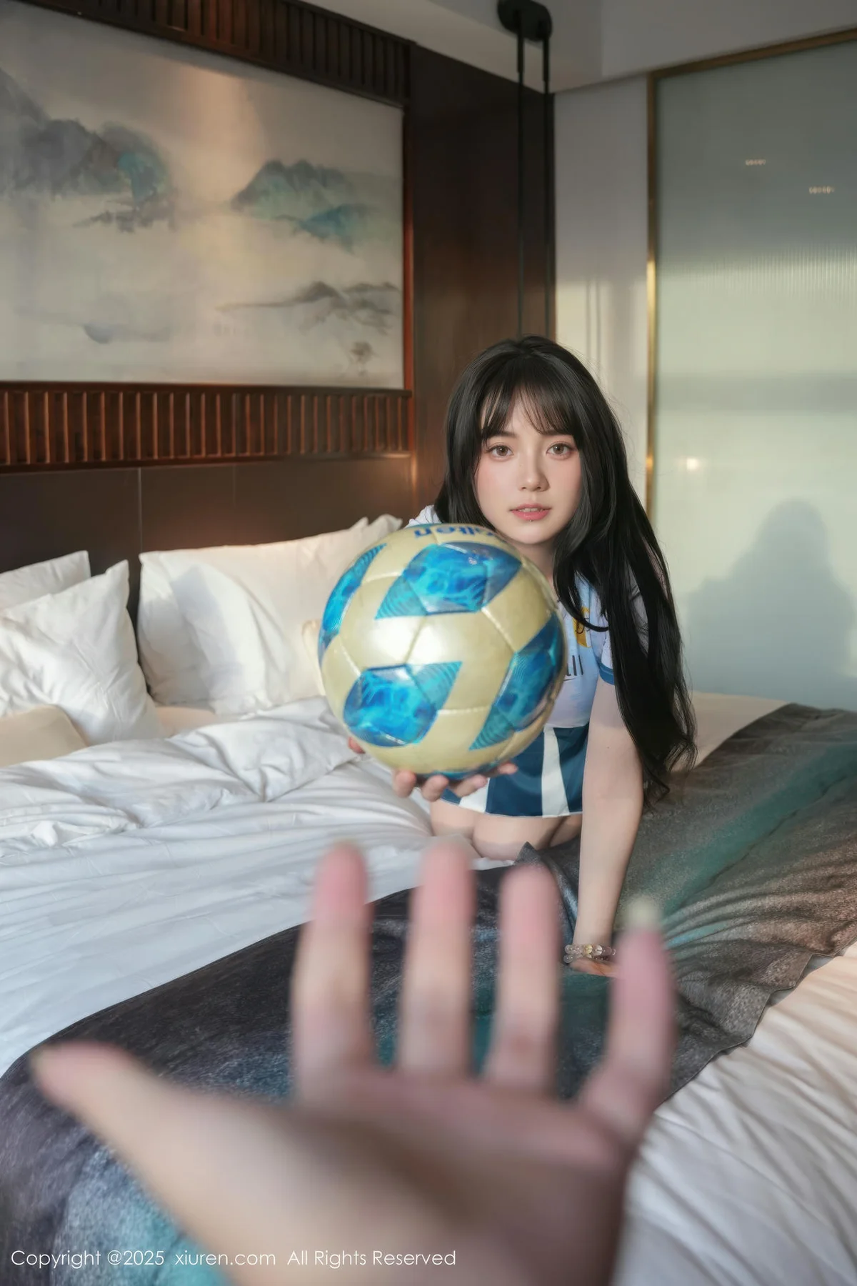 XiuRen 秀人 No.10606 软情 足球队服清纯美女 - 10