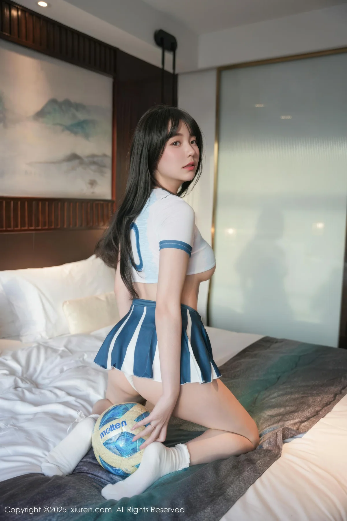 XiuRen 秀人 No.10606 软情 足球队服清纯美女 - 9
