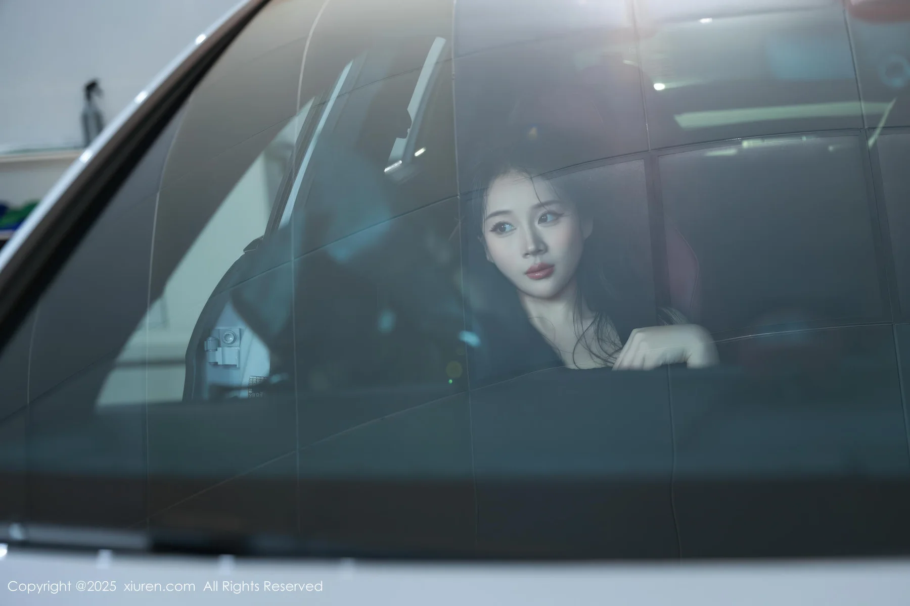 XiuRen 秀人 No.10612 南乔 车模黑丝情趣内衣 - 5