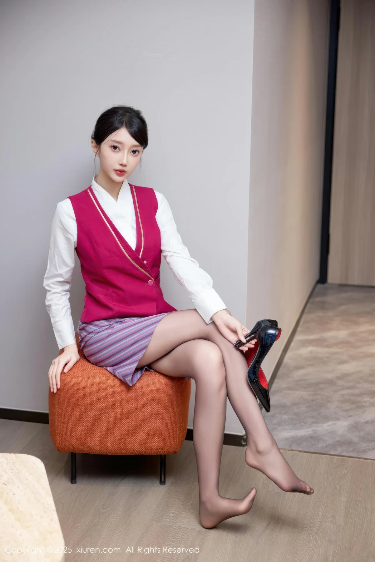 XiuRen 秀人 No.10620 玥儿玥er 空姐制服诱惑 - 5