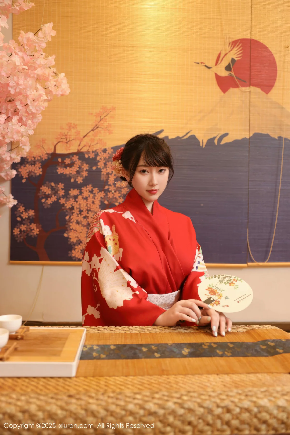 XiuRen 秀人 No.10624 李沁恩lrene 性感红色服饰 - 8