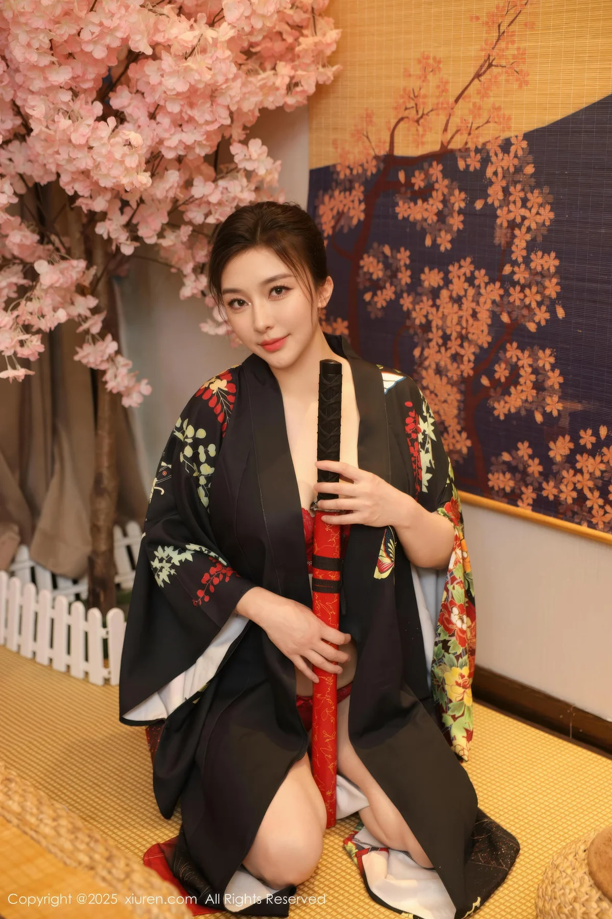 XiuRen 秀人 No.10627 苏一诺 黑色服饰身姿婀娜 - 1