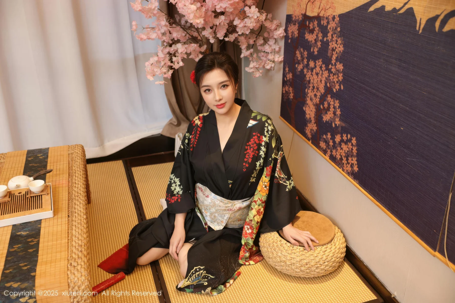 XiuRen 秀人 No.10627 苏一诺 黑色服饰身姿婀娜 - 10