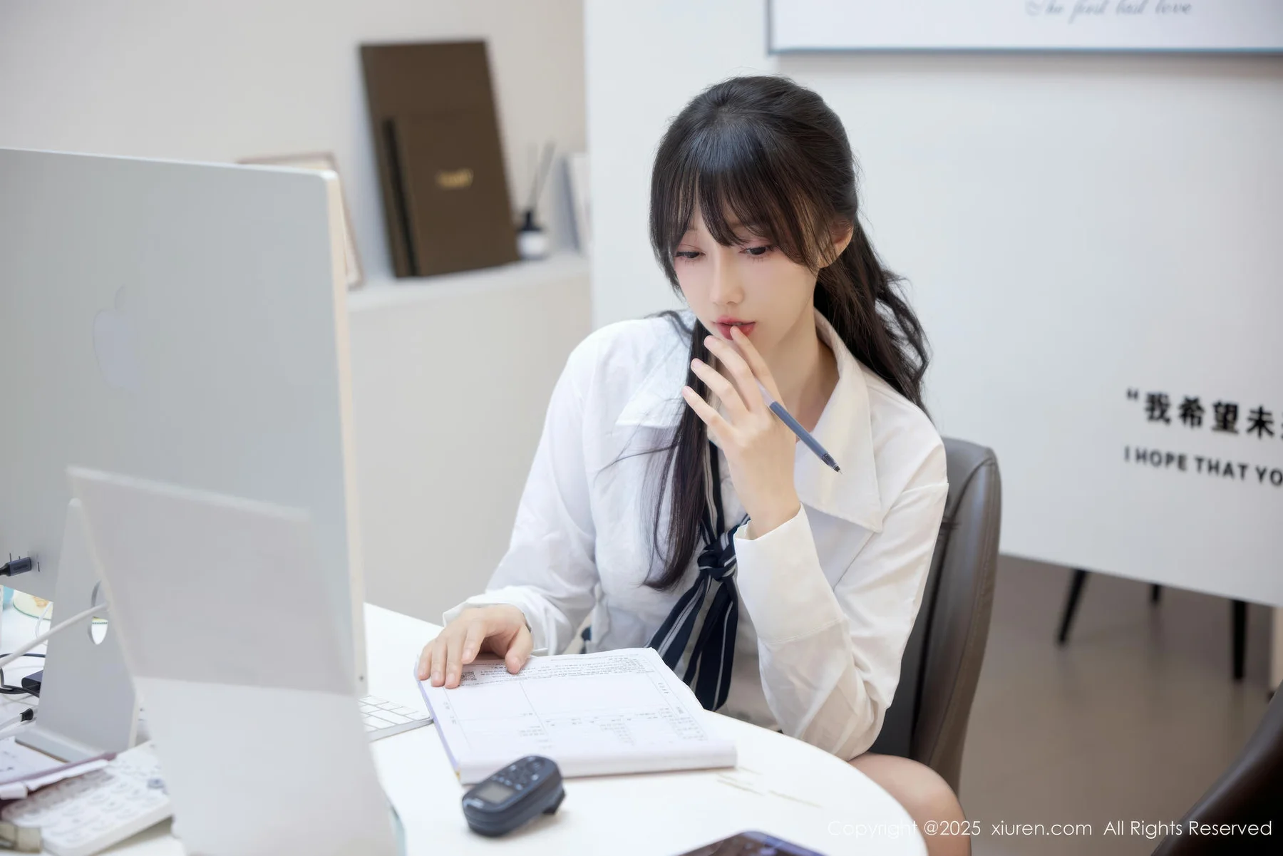 XiuRen 秀人 No.10636 玥儿玥er 性感OL服饰 - 10