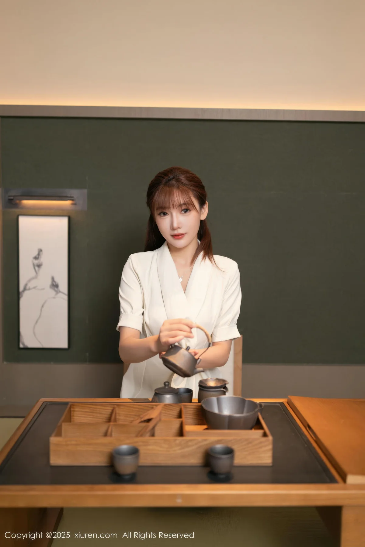 XiuRen 秀人 No.10650 陆萱萱 性感魅惑黑丝 - 5