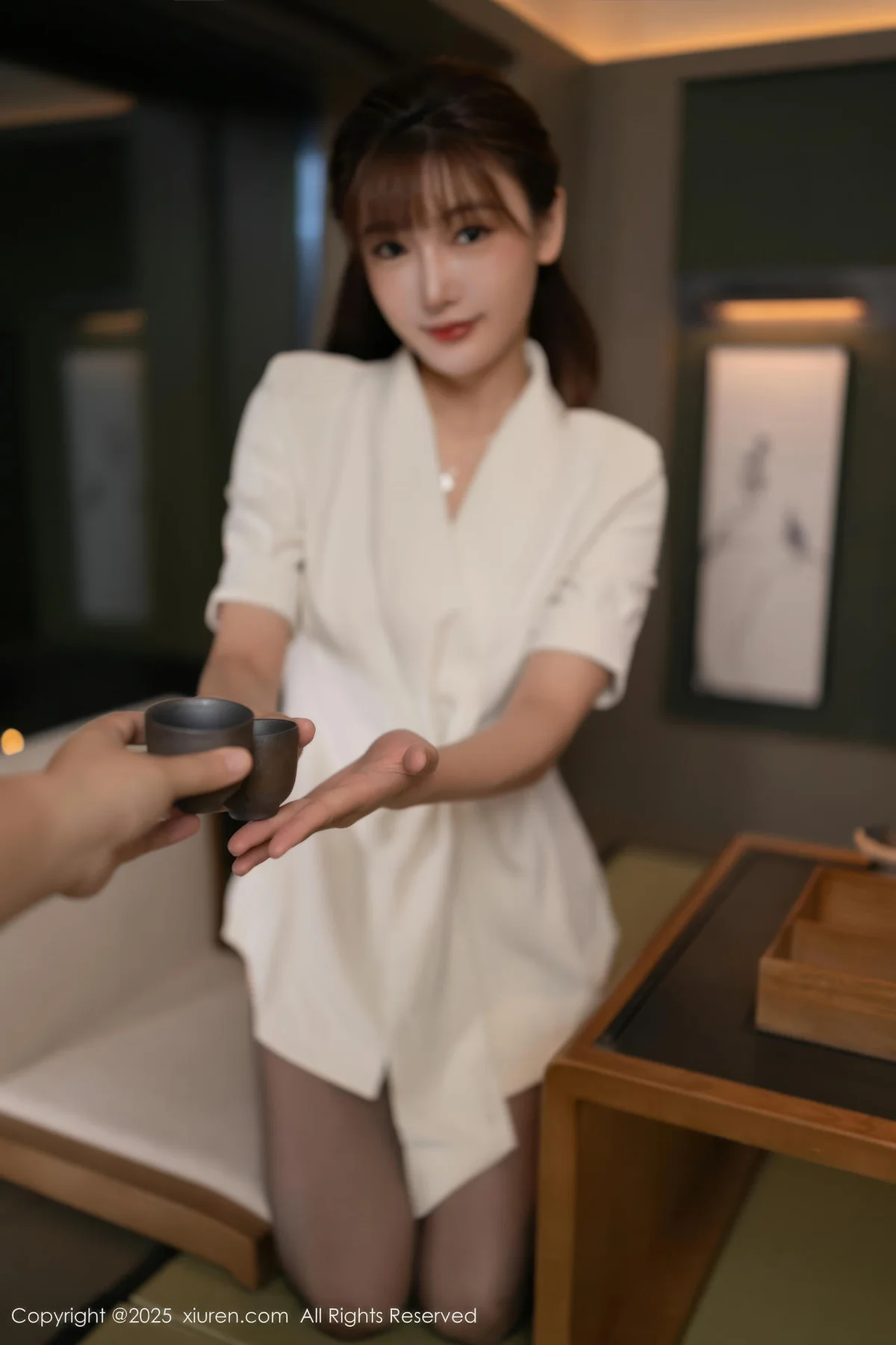 XiuRen 秀人 No.10650 陆萱萱 性感魅惑黑丝 - 7