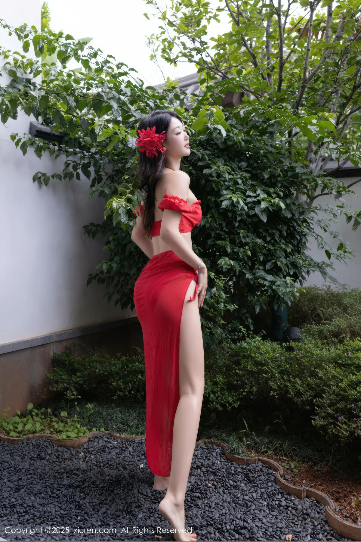 XiuRen 秀人 No.10662 唐安琪 性感红色泳衣 - 9