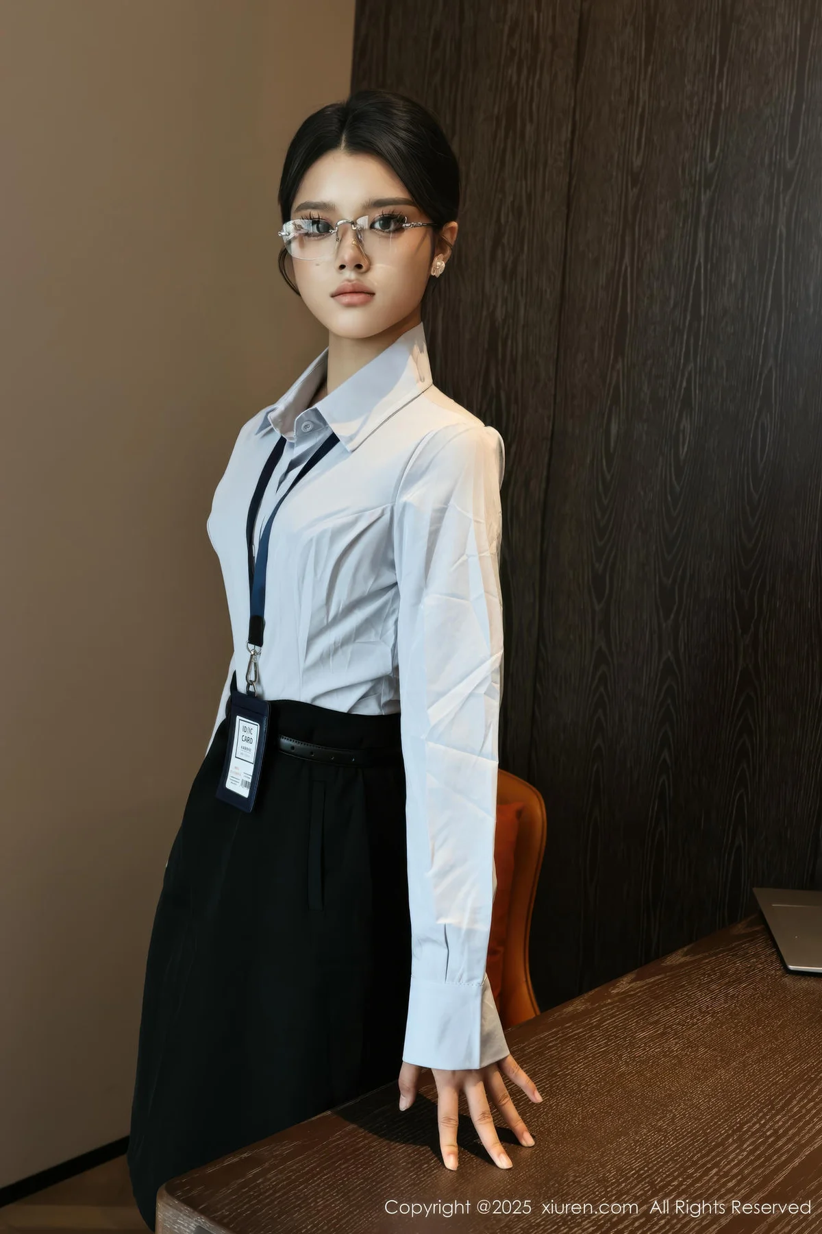 XiuRen 秀人 No.10674 糯梨子 性感OL服饰 - 6