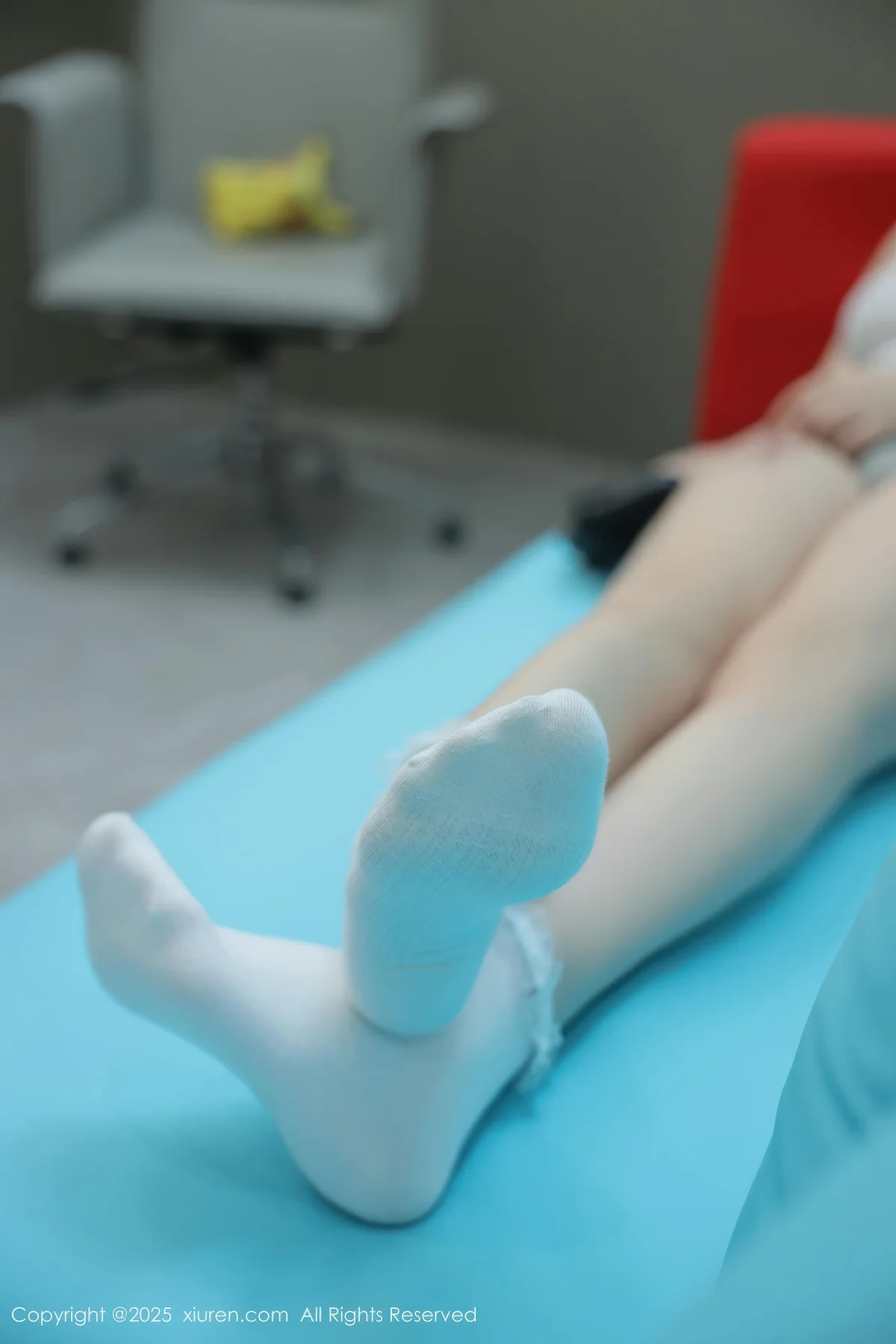 XiuRen 秀人 No.10676 李沁恩lrene 白色T恤居家服 - 10