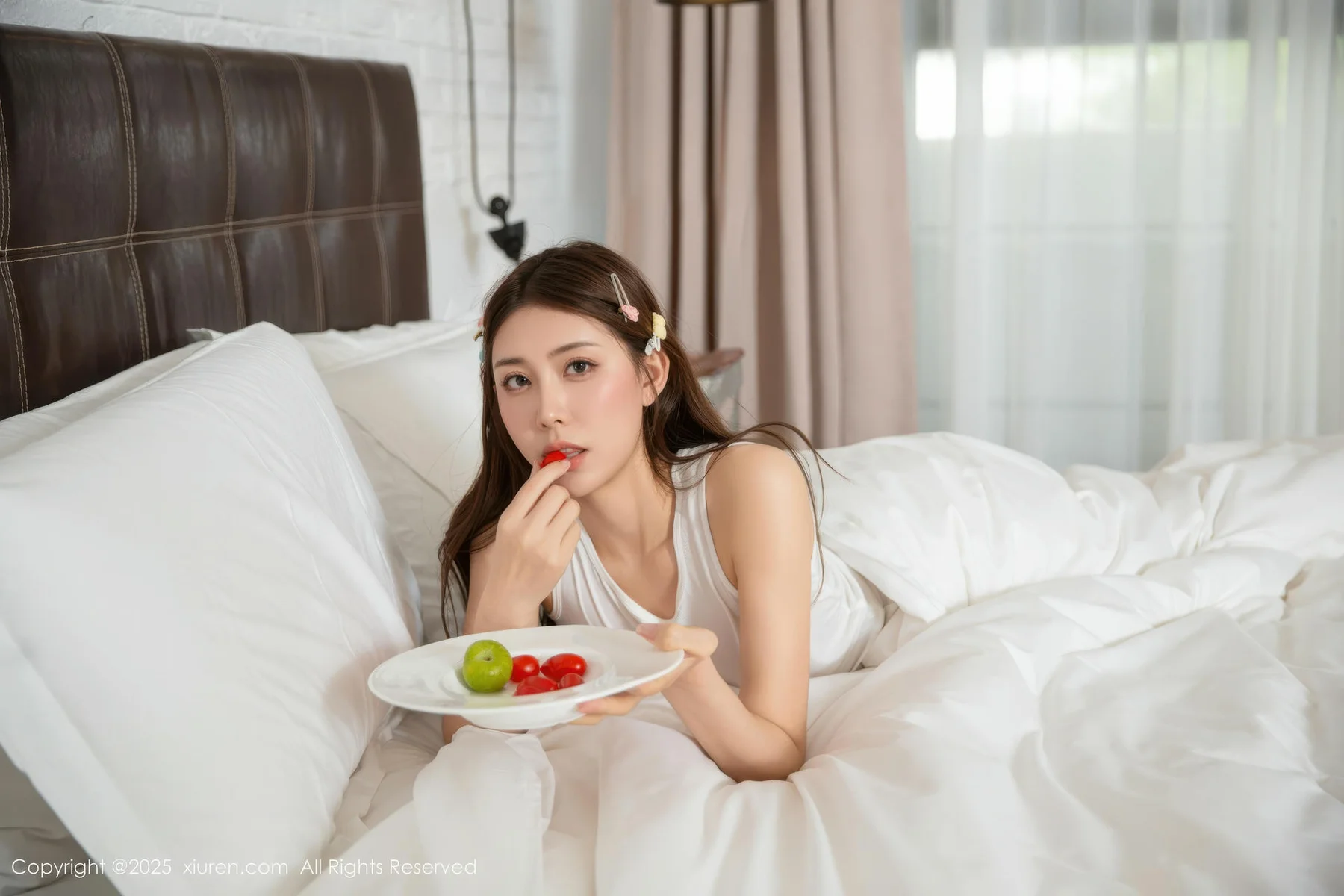 XiuRen 秀人 No.10679 悦兮 白色家居服 - 1