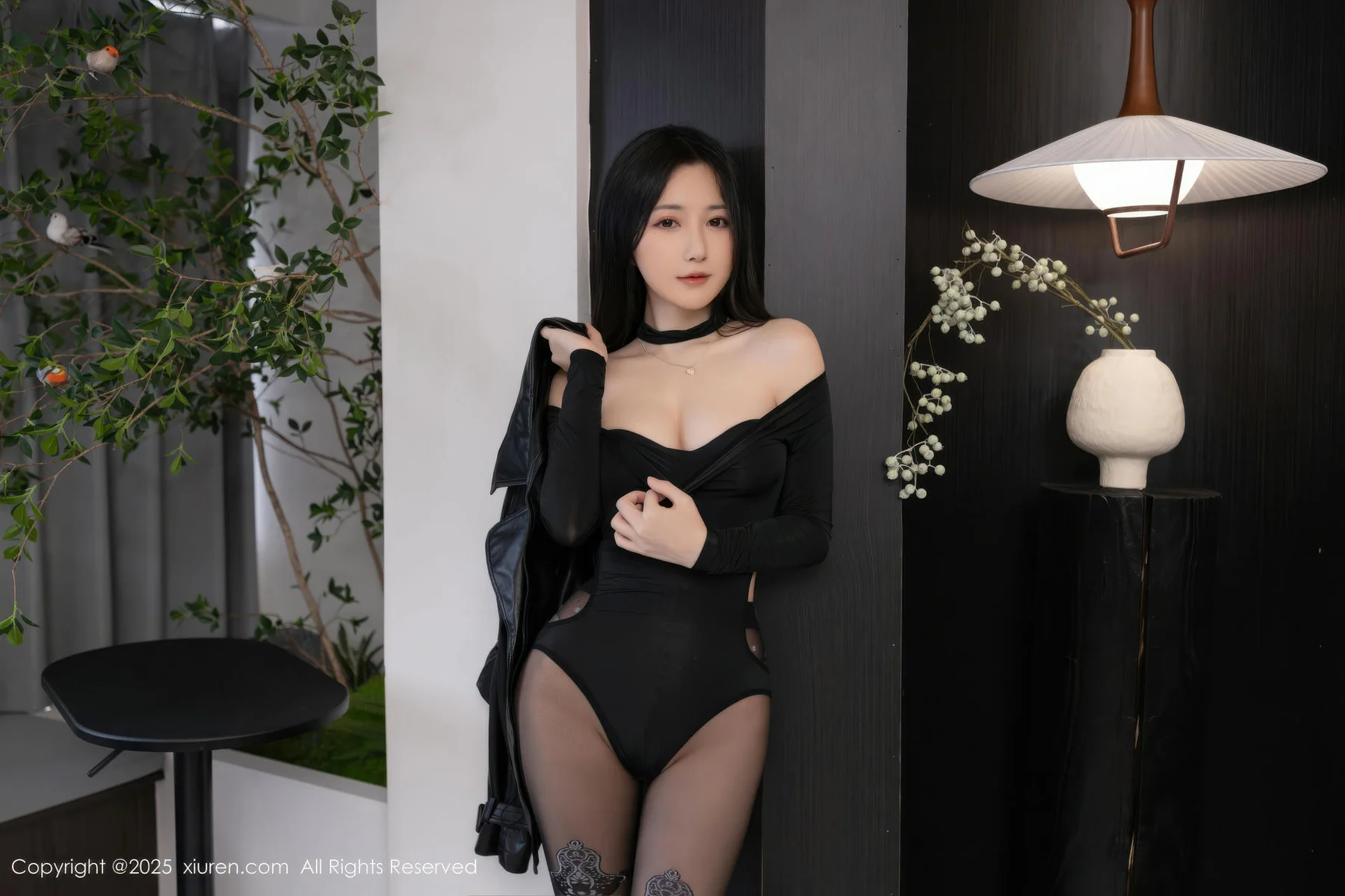 XiuRen 秀人 No.10684 鱼子酱Fish 性感黑色皮衣 - 9