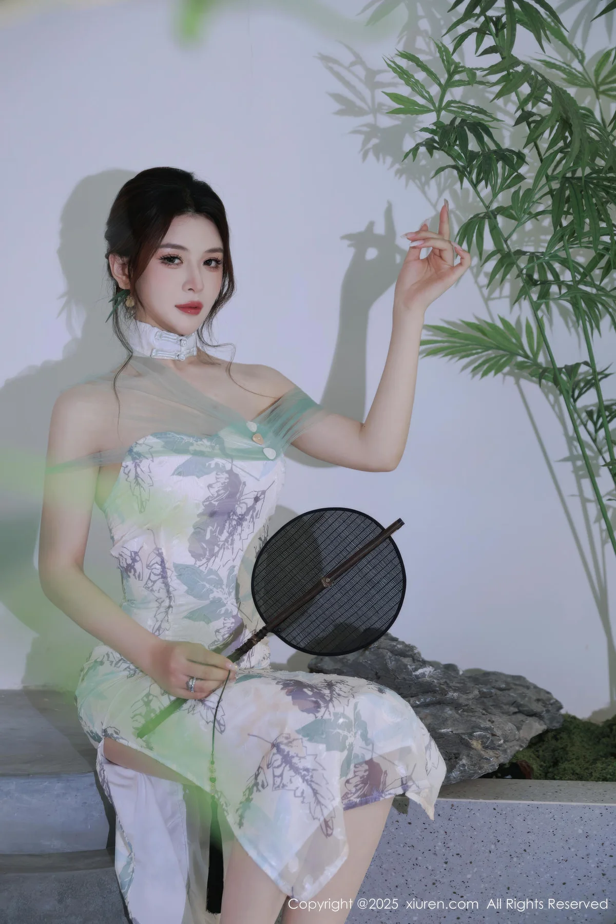 XiuRen 秀人 No.10694 阿依莎  浅色古风服饰 - 4