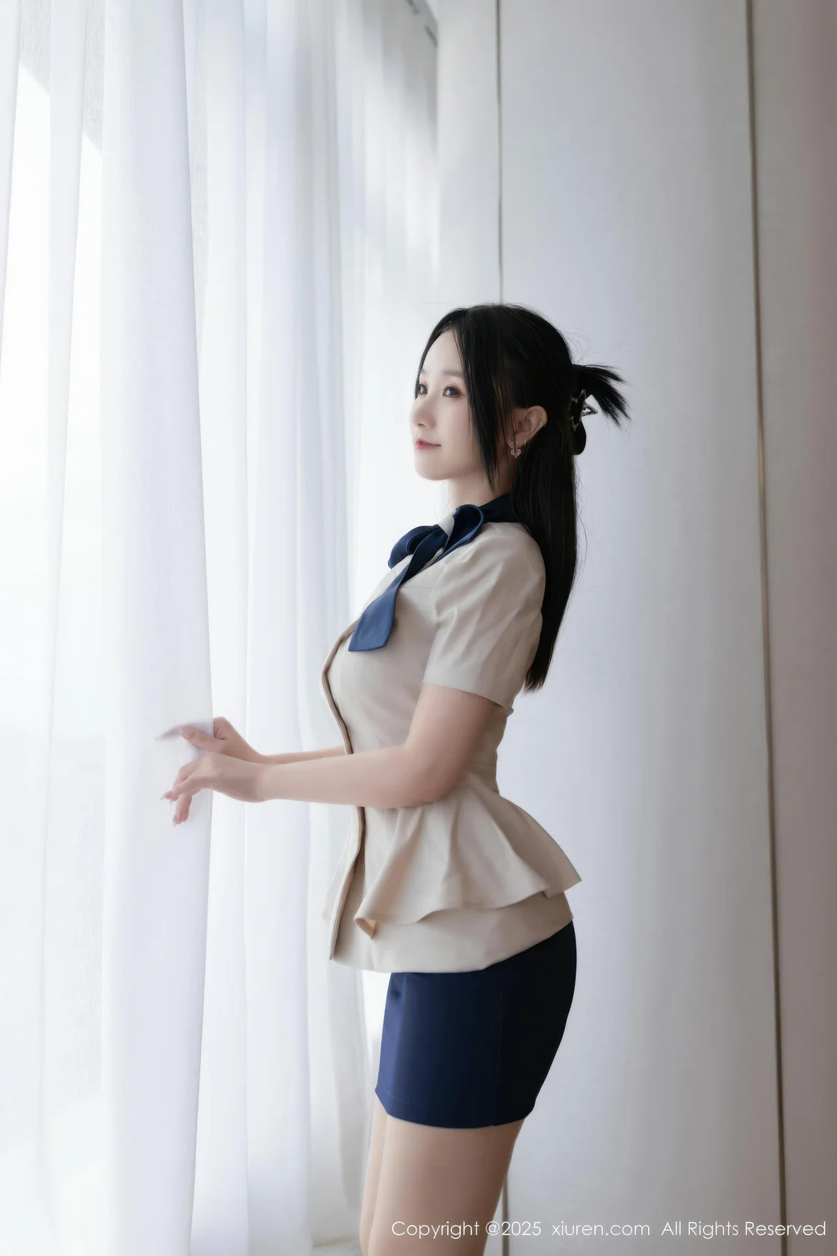 XiuRen 秀人 No.10697 杏子Yada 诱人肉色丝袜 - 7