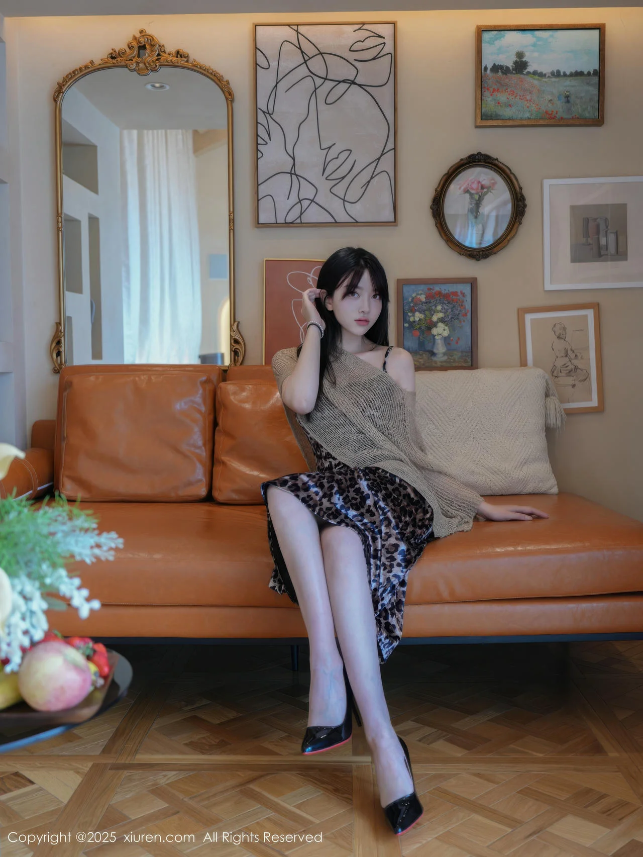 XiuRen 秀人 No.10698 白露lulu 黑白色比基尼 - 7