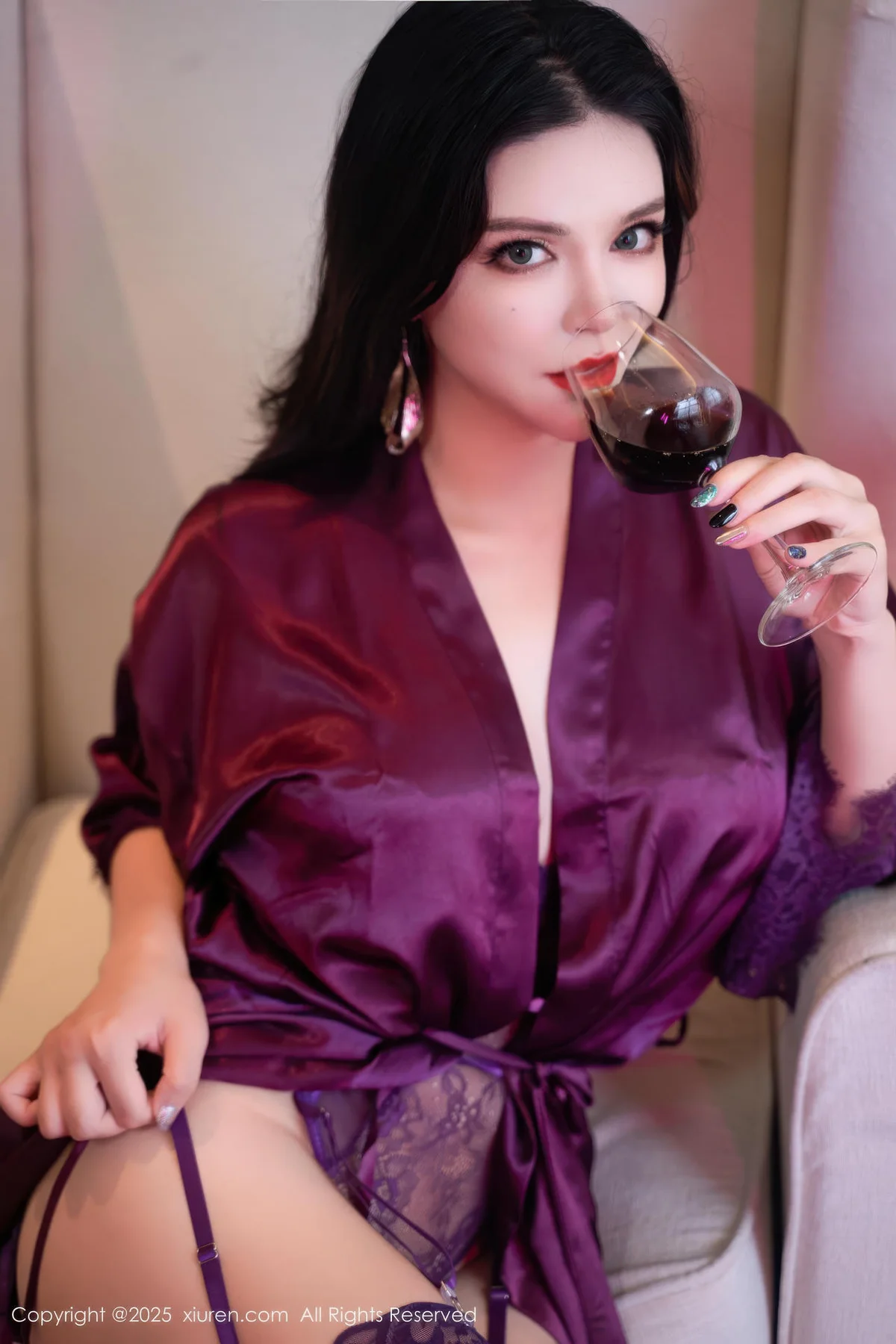 XiuRen 秀人 No.10700 伊丽莎有点白 双写真妩媚妖娆大美女 - 7