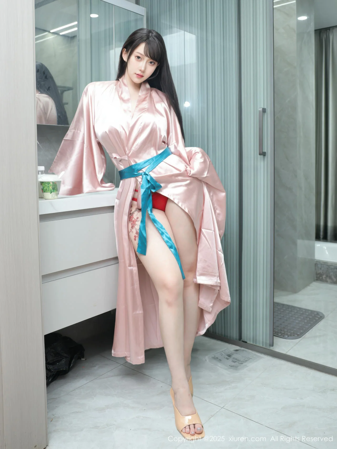 XiuRen 秀人 No.10724 李沁恩lrene 浴室场景拍摄 - 4