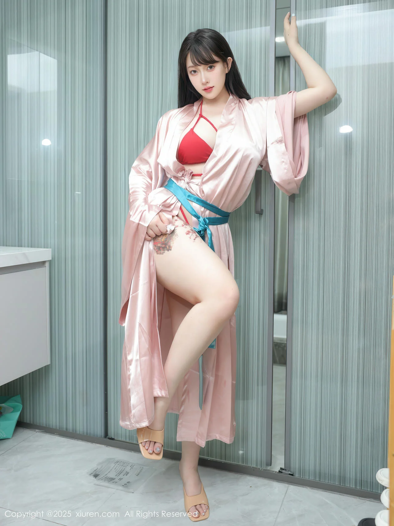 XiuRen 秀人 No.10724 李沁恩lrene 浴室场景拍摄 - 8