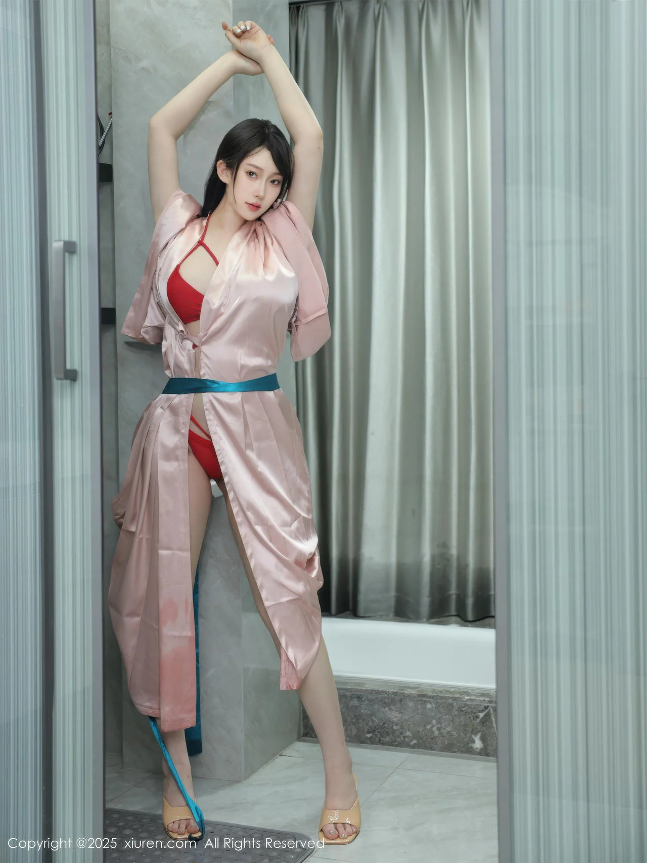 XiuRen 秀人 No.10724 李沁恩lrene 浴室场景拍摄 - 8