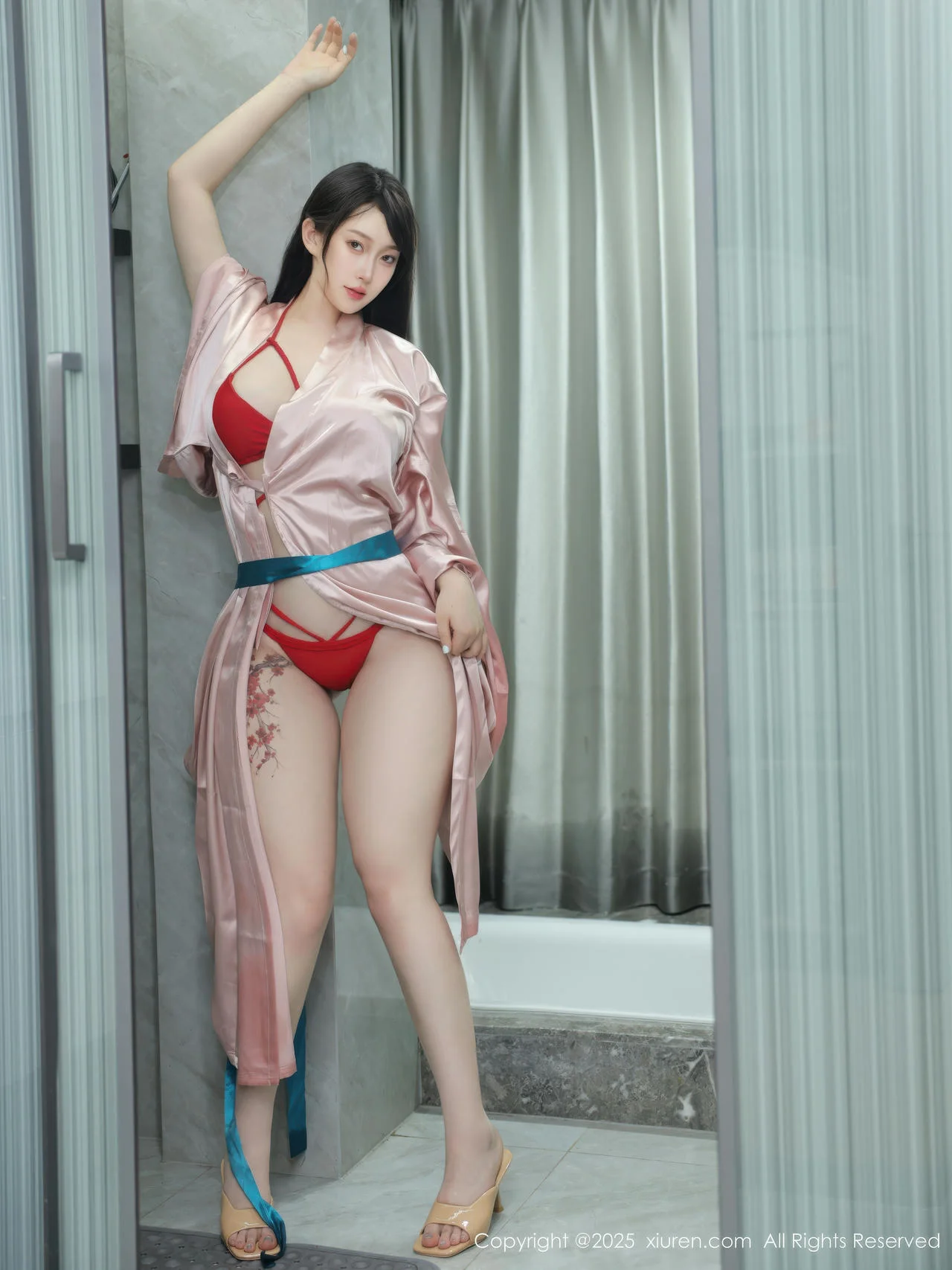 XiuRen 秀人 No.10724 李沁恩lrene 浴室场景拍摄 - 9