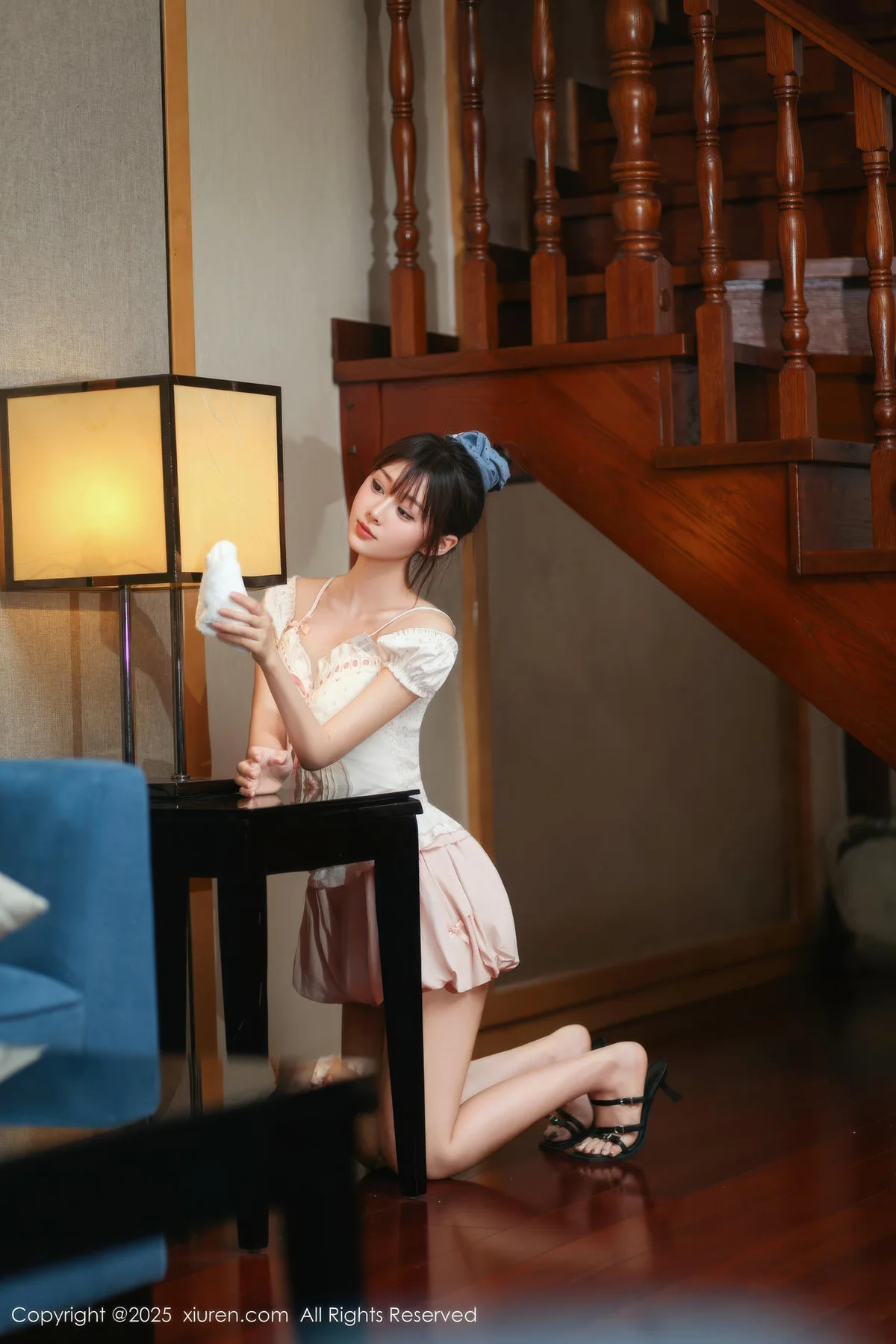 XiuRen 秀人 No.10730 炎恬 短裙少女香肩 - 5