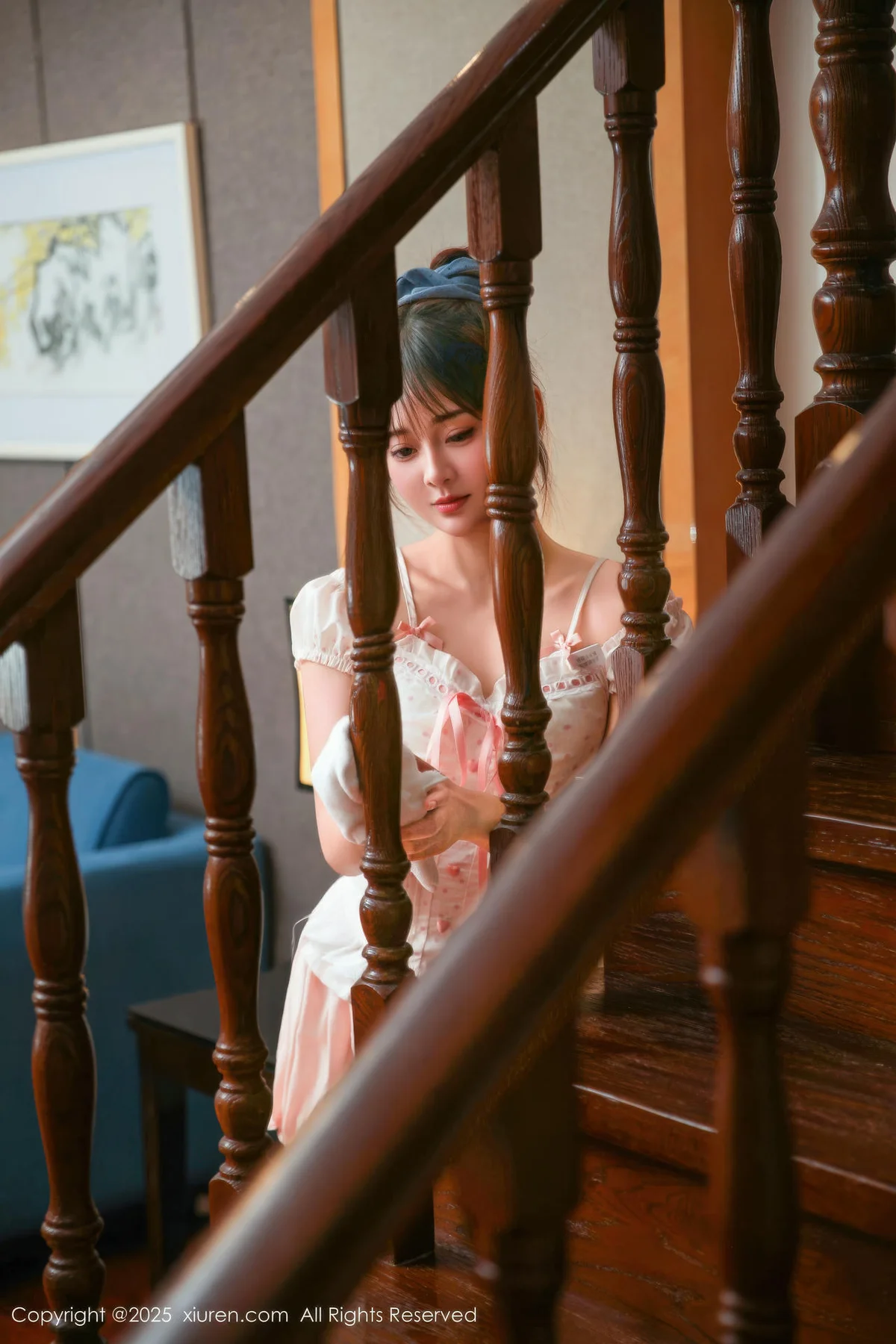 XiuRen 秀人 No.10730 炎恬 短裙少女香肩 - 10