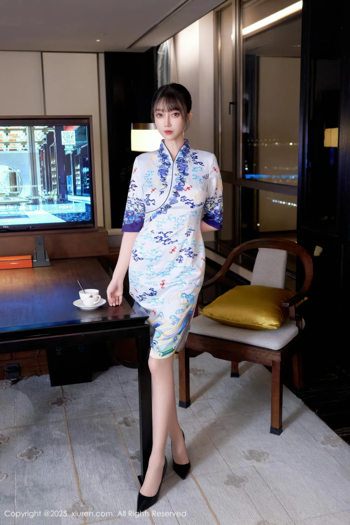 XiuRen 秀人 No.10741 玥儿玥er 空姐制服诱惑 - 1