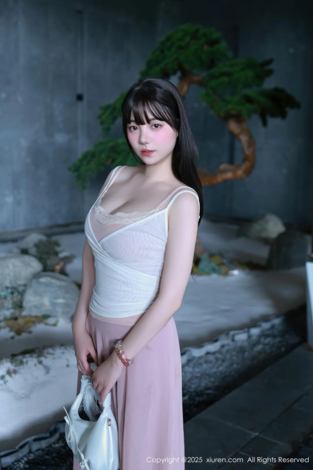 XiuRen 秀人 No.10746 软情 粉色内衣曼妙身姿 - 4