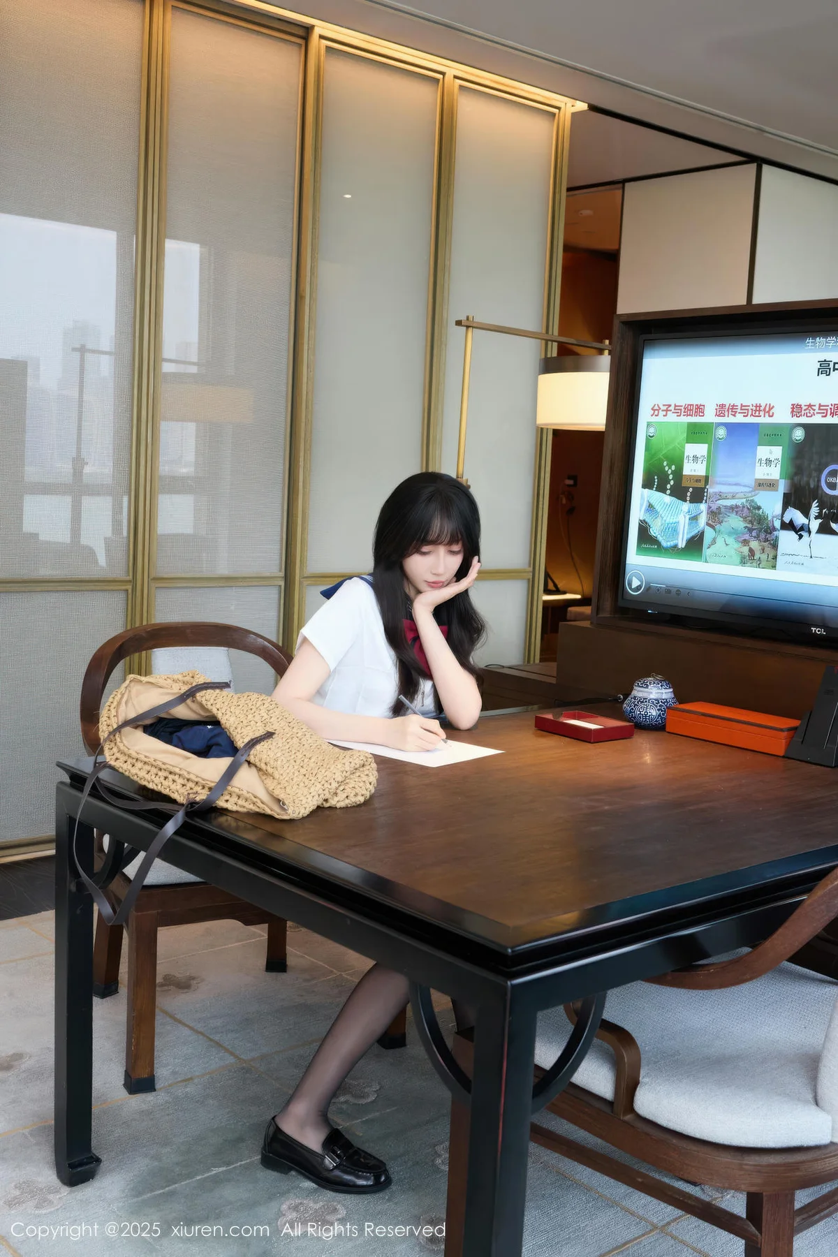 XiuRen 秀人 No.10766 玥儿玥er JK制服诱惑 - 5