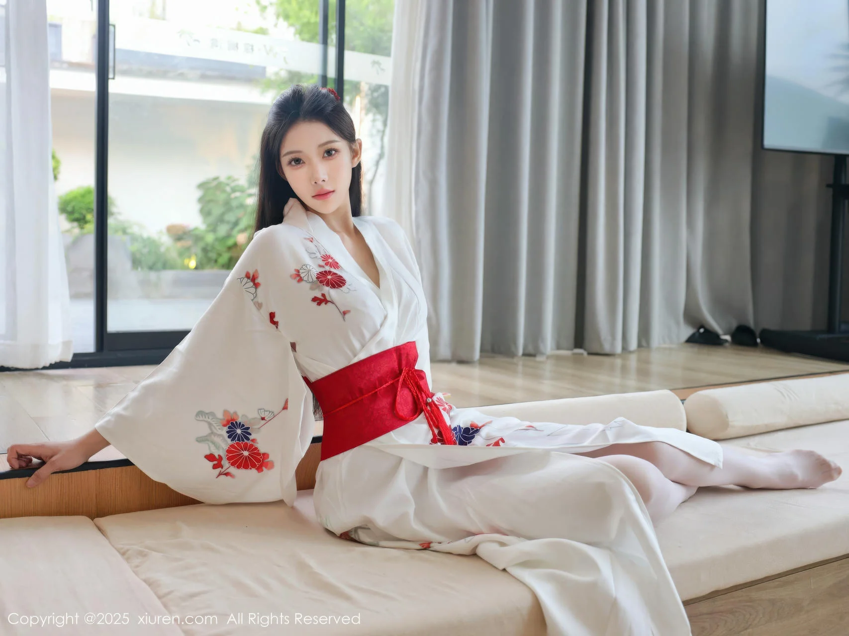 XiuRen 秀人 No.10767 梨霜儿 粉色蕾丝内衣 - 3