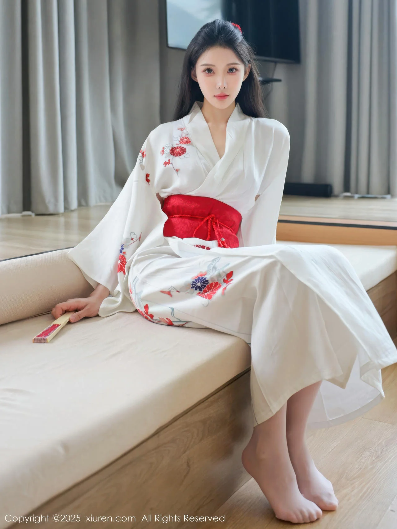 XiuRen 秀人 No.10767 梨霜儿 粉色蕾丝内衣 - 5