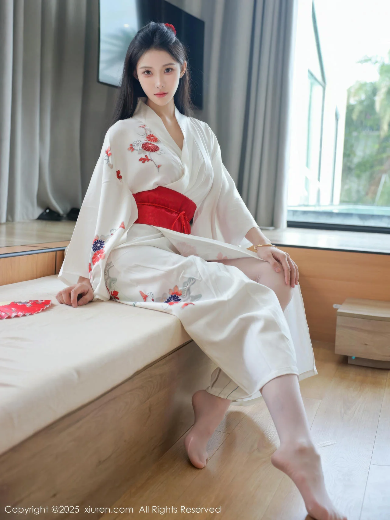 XiuRen 秀人 No.10767 梨霜儿 粉色蕾丝内衣 - 6