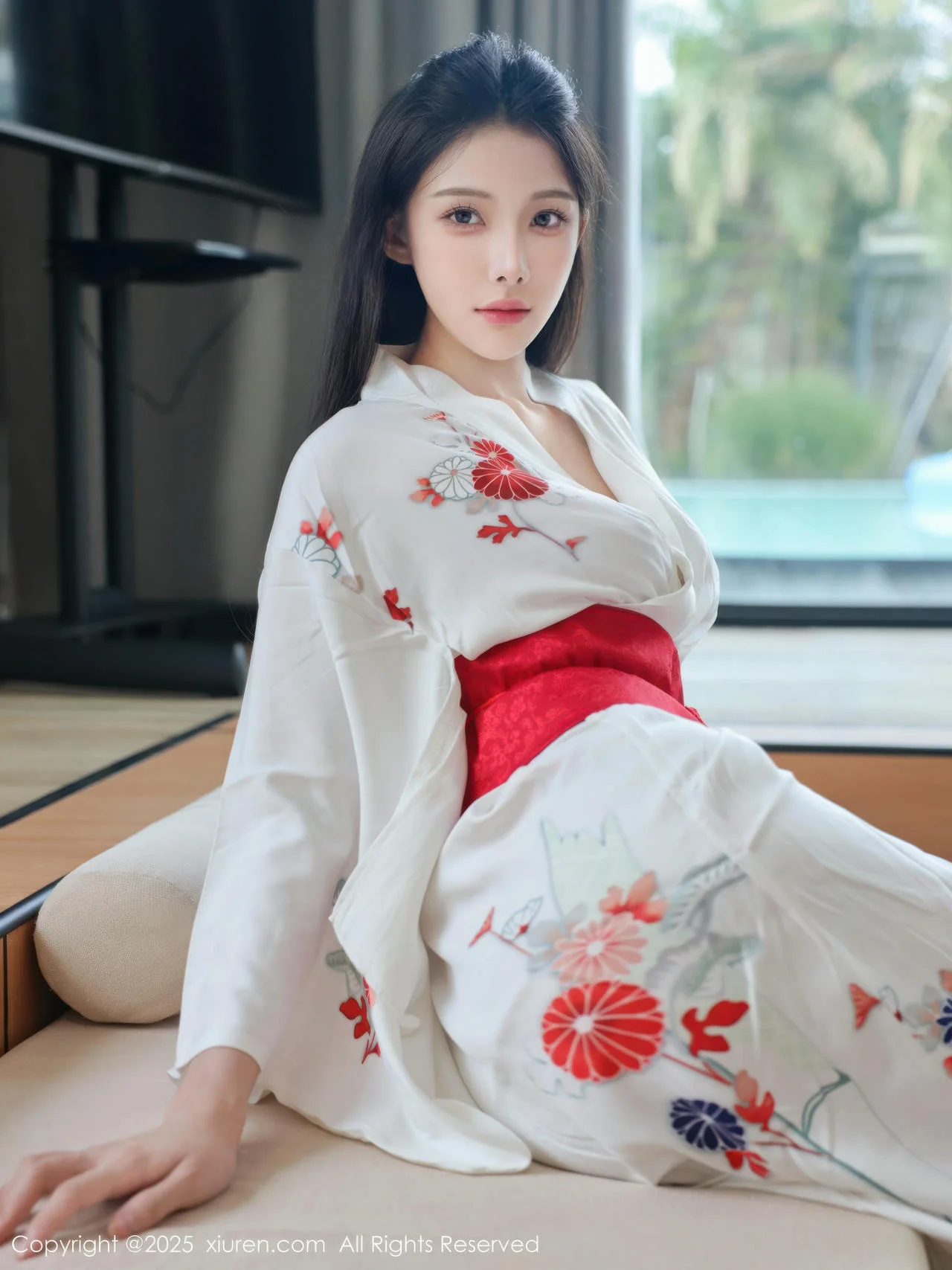 XiuRen 秀人 No.10767 梨霜儿 粉色蕾丝内衣 - 8