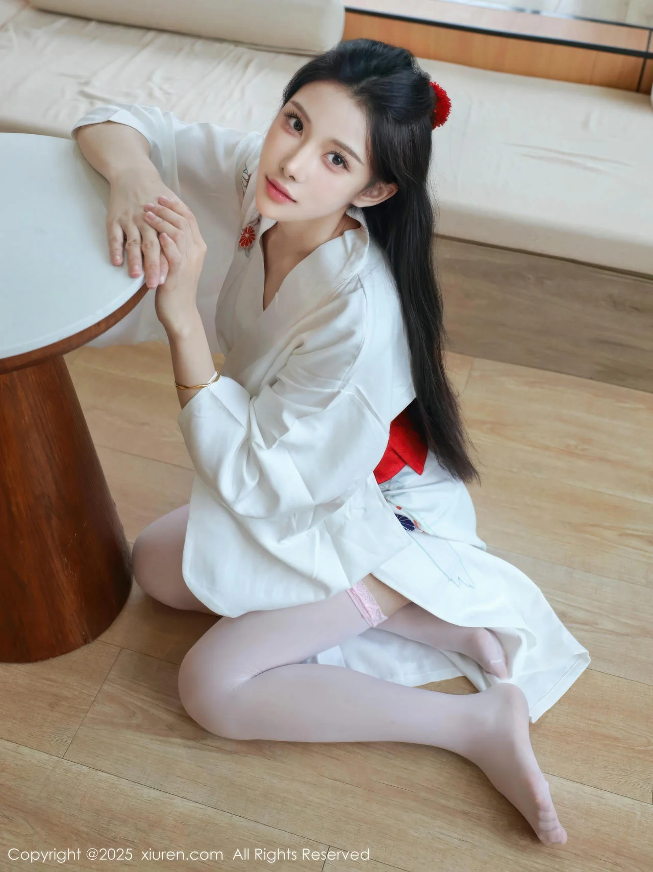 XiuRen 秀人 No.10767 梨霜儿 粉色蕾丝内衣 - 9