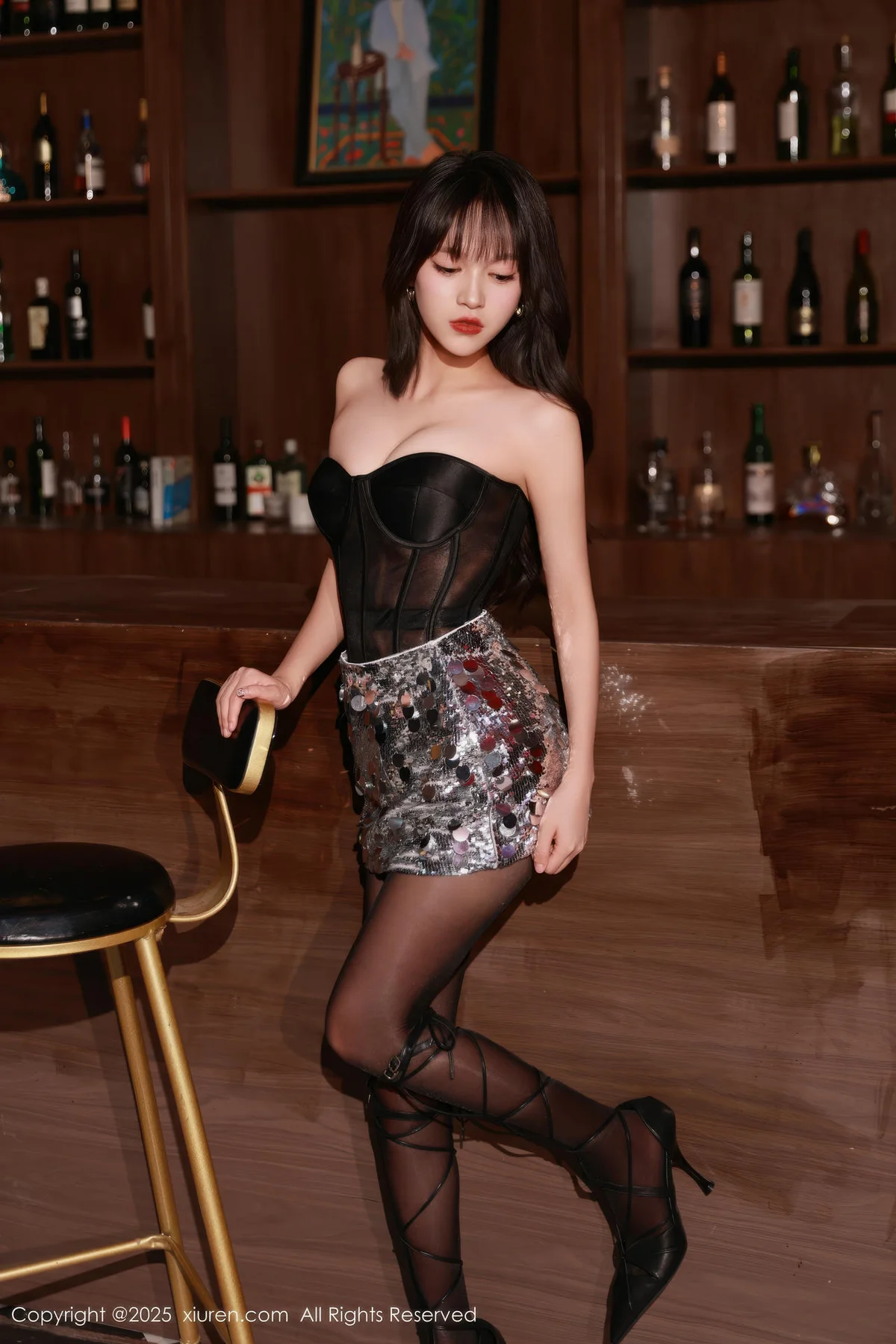 XiuRen 秀人 No.10772 糯咪 性感魅惑黑丝甜美 - 8