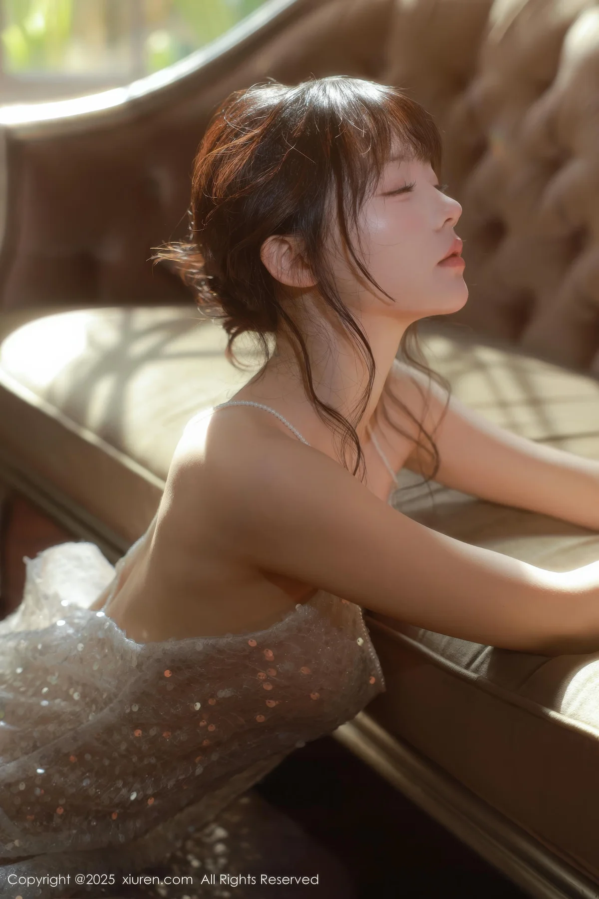 XiuRen 秀人 No.10799 佘贝拉Bella 白色情趣内衣 - 4