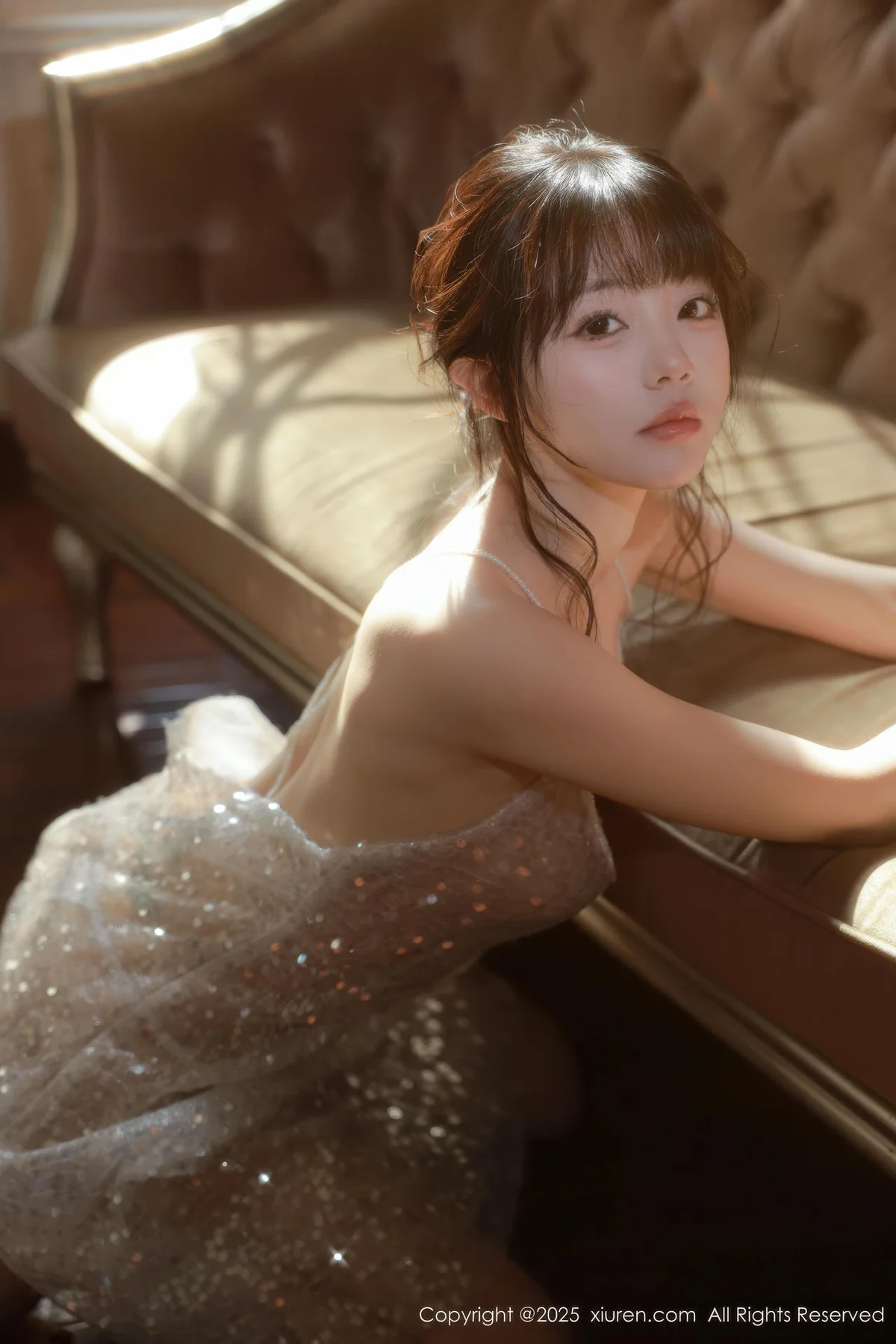 XiuRen 秀人 No.10799 佘贝拉Bella 白色情趣内衣 - 5