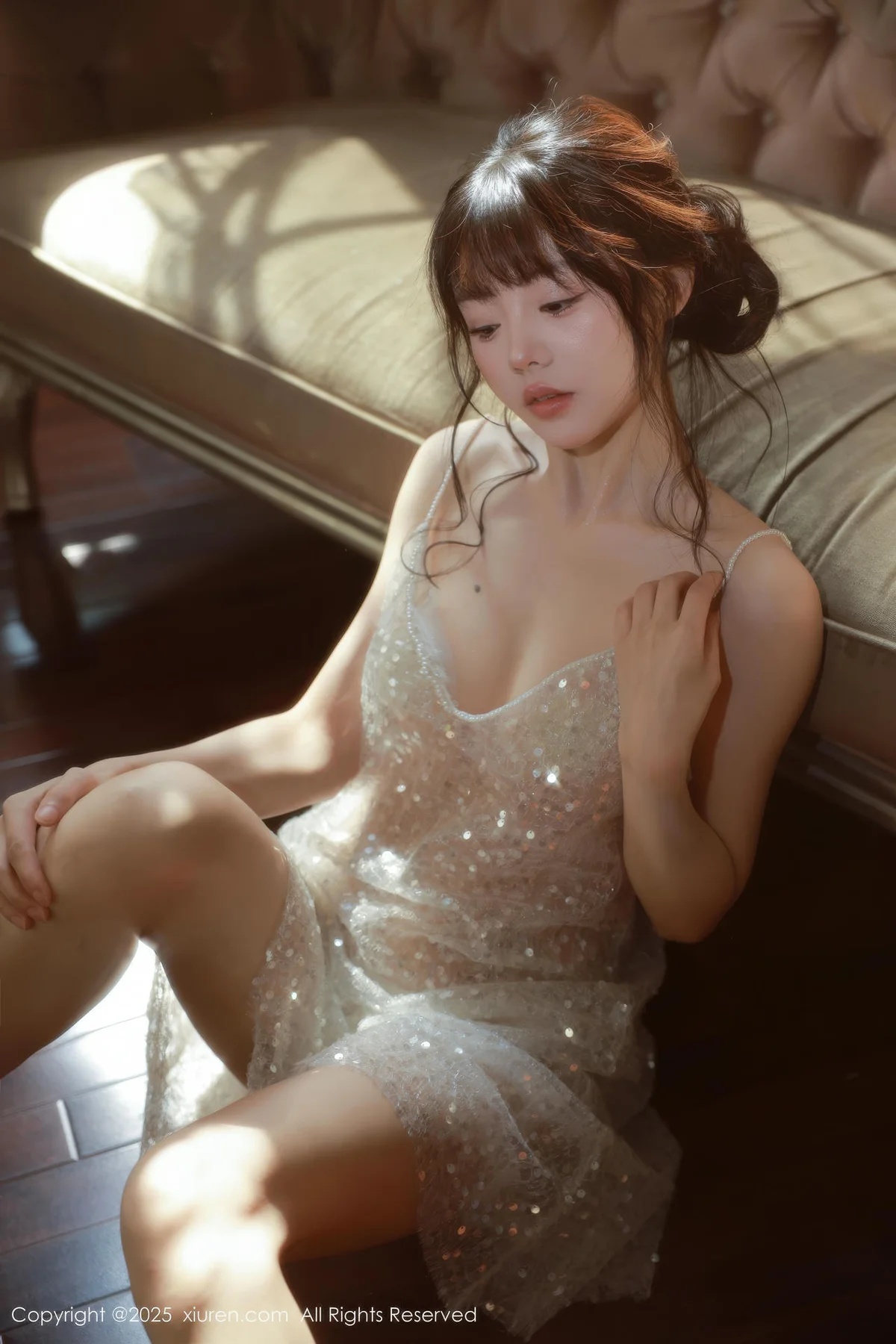 XiuRen 秀人 No.10799 佘贝拉Bella 白色情趣内衣 - 9